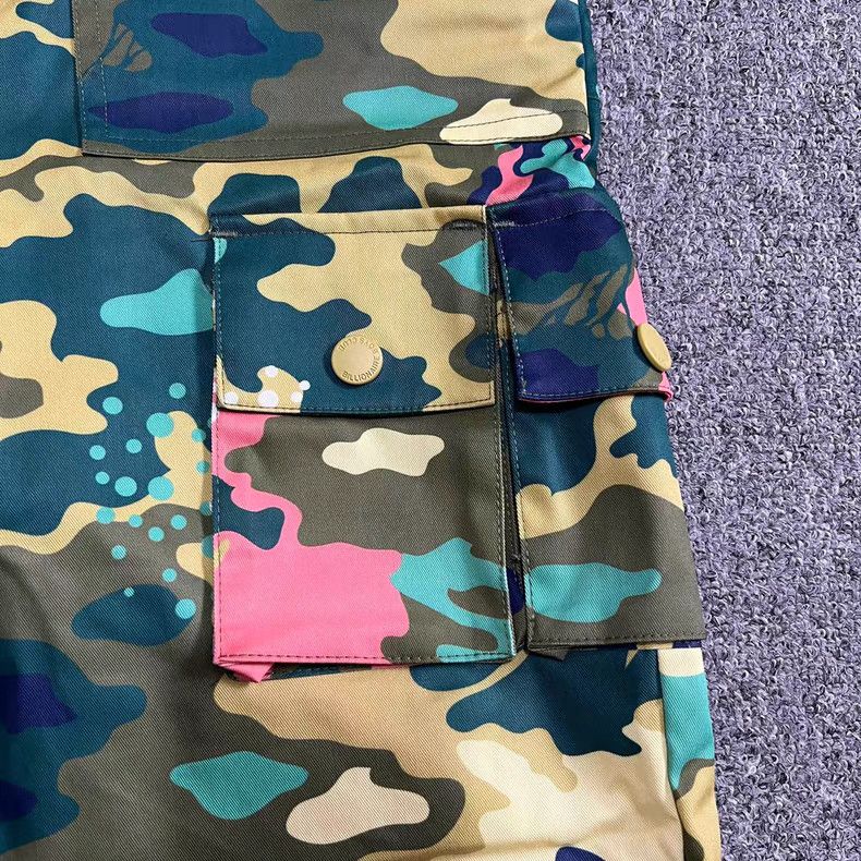 Billionaire Boys Club Abstract Camo Cargo Multi-Pocket Casual Pants. Q7 Size US 36 / EU 52 - 6 Thumbnail