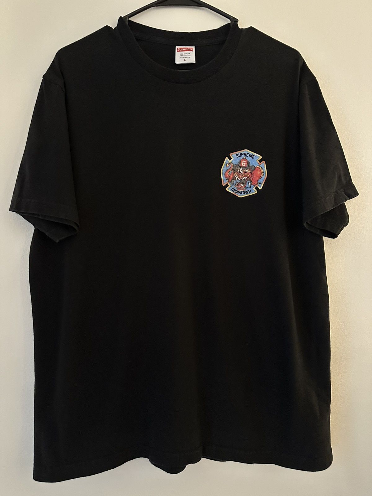 Supreme Supreme FDNY Engine 9 Chinatown Tee Size US L / EU 52-54 / 3 - 3 Thumbnail