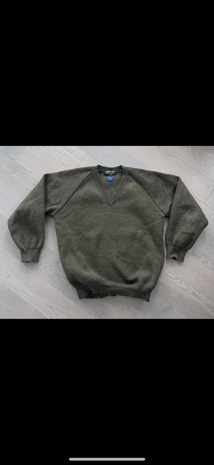 Comme des Garcons Homme Deux CDG Homm Deux V neck Sweater Size US M / EU 48-50 / 2 - 1 Thumbnail