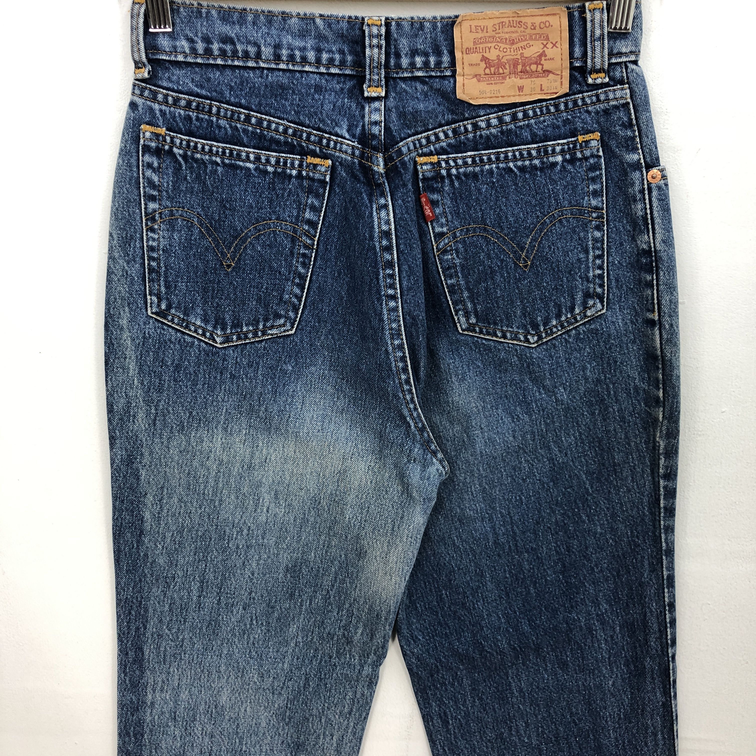 Levi's Vintage 90s Levis Jeans Levi's Faded Denim Pants Size 26" / US 2 / IT 38 - 4 Thumbnail