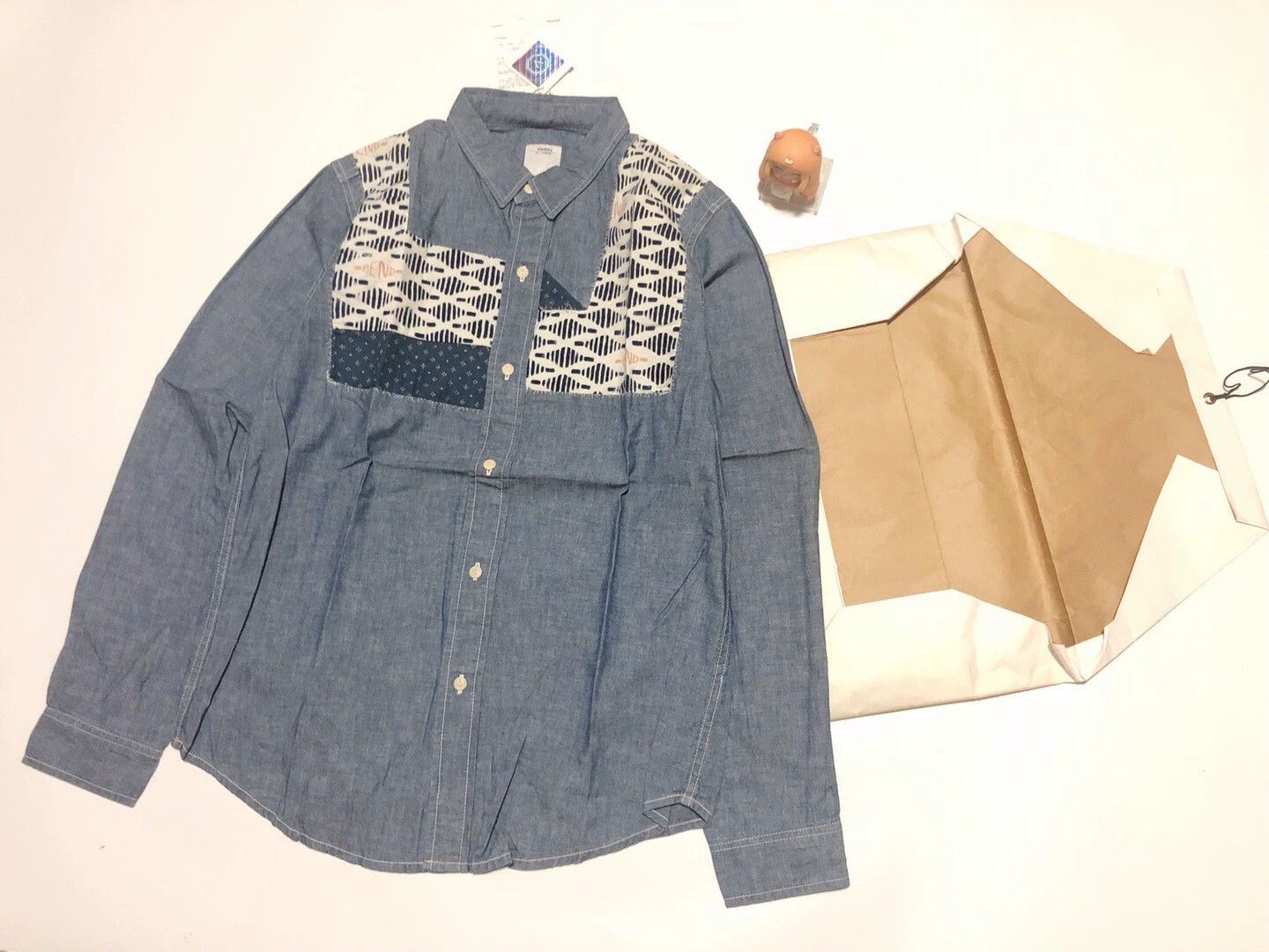 Visvim Visvim Sashiko Japanese ancient cloth stitching vintage shirt Size US L / EU 52-54 / 3 - 1 Thumbnail