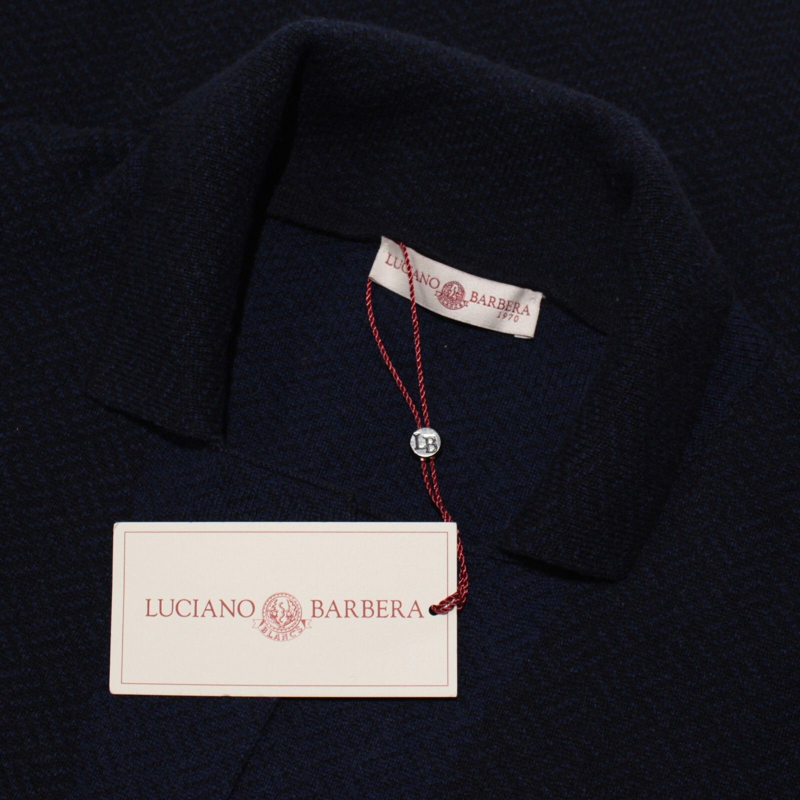 Luciano Barbera Luciano Barbera Sweater Size US M in Blue Size US M / EU 48-50 / 2 - 1 Thumbnail