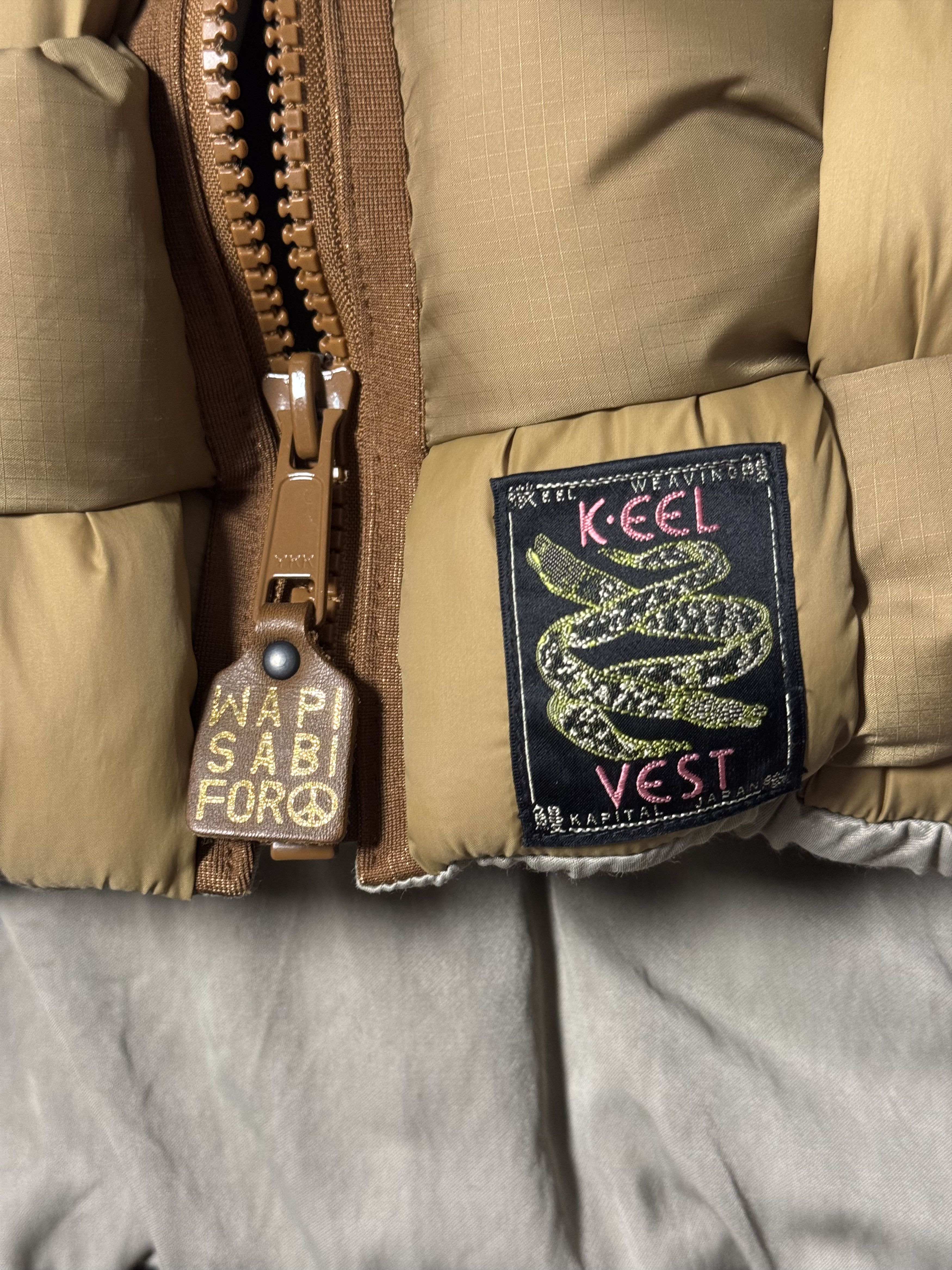 Kapital Kountry KEEL Quilted Reversible Vest Size US L / EU 52-54 / 3 - 2 Thumbnail