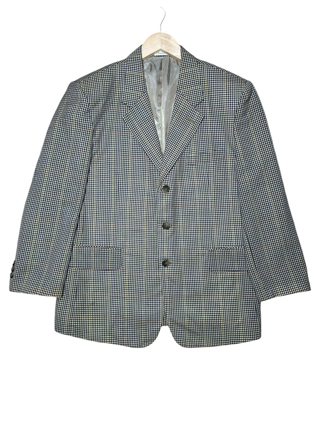 Japanese Brand Vintage Crocodile Blazer Size 40R - 1 Thumbnail