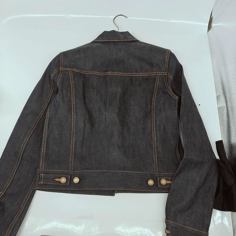 Saint Laurent Paris Saint Laurent Paris Saint Laurent Denim Jacket in New Cond Size US XS / EU 42 / 0 - 5 Thumbnail