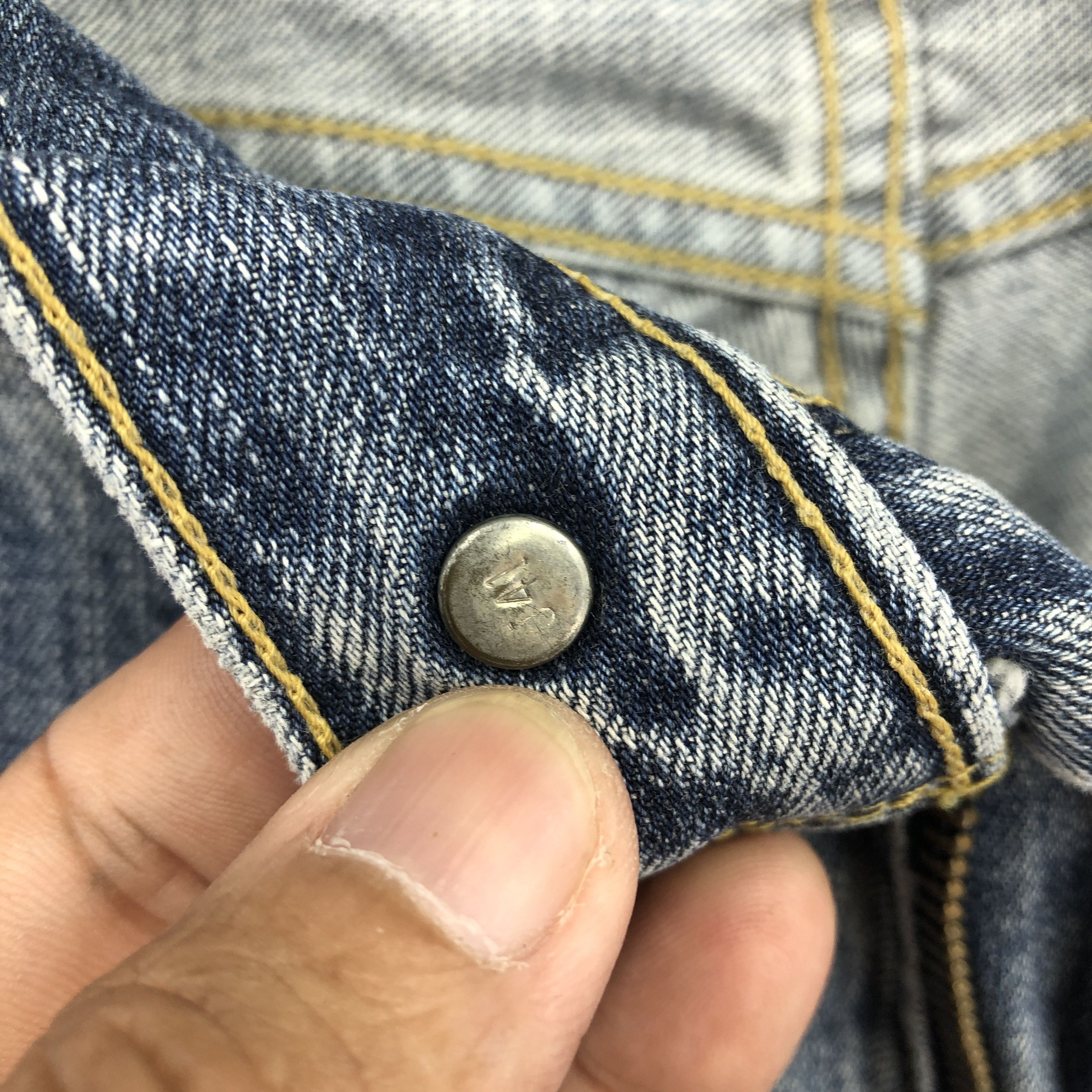 Vintage Levis Faded Jeans Distressed Grunge Levi's 503 Denim