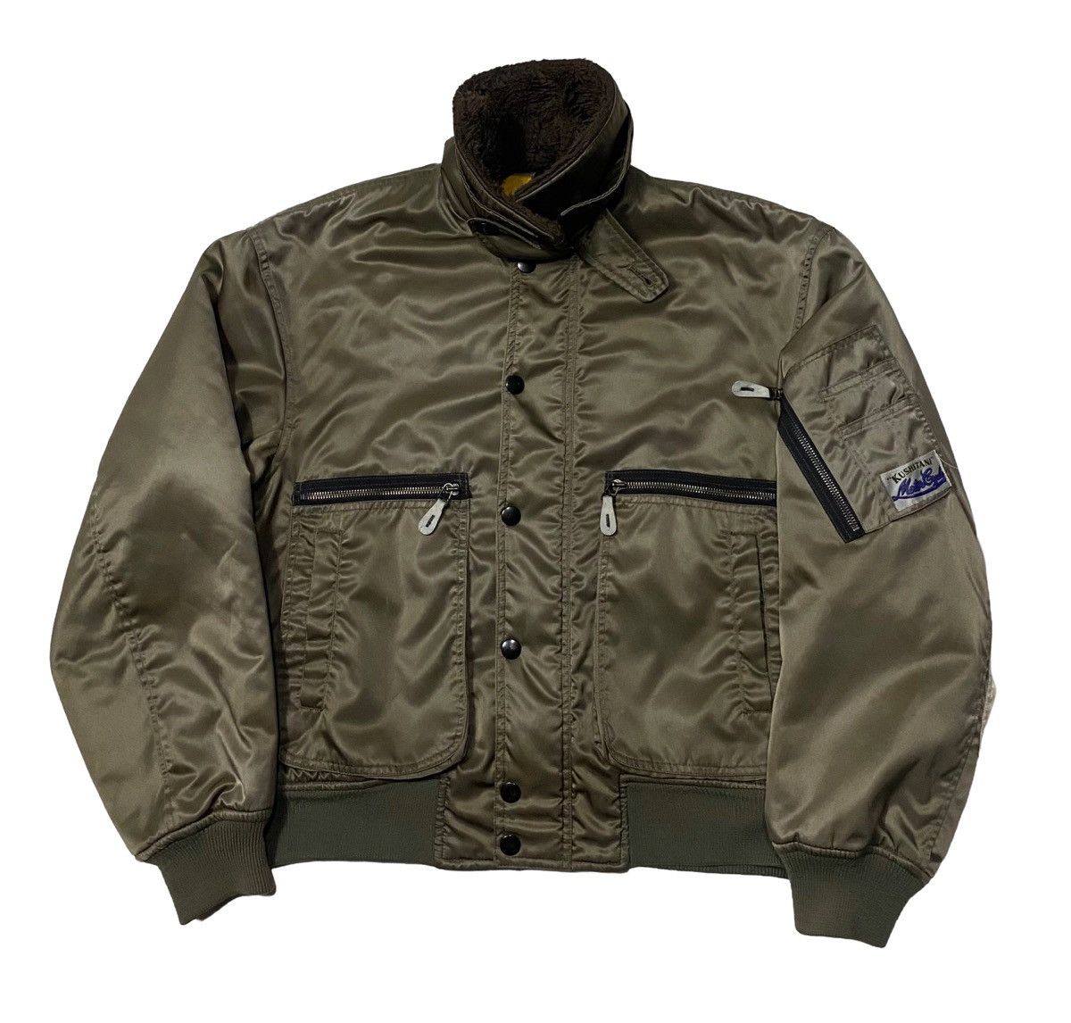 Sports Specialties KUSHITANI HAMAMATSU MOTORCYCLE FUR BOMBER JACKET Size US L / EU 52-54 / 3 - 1 Thumbnail