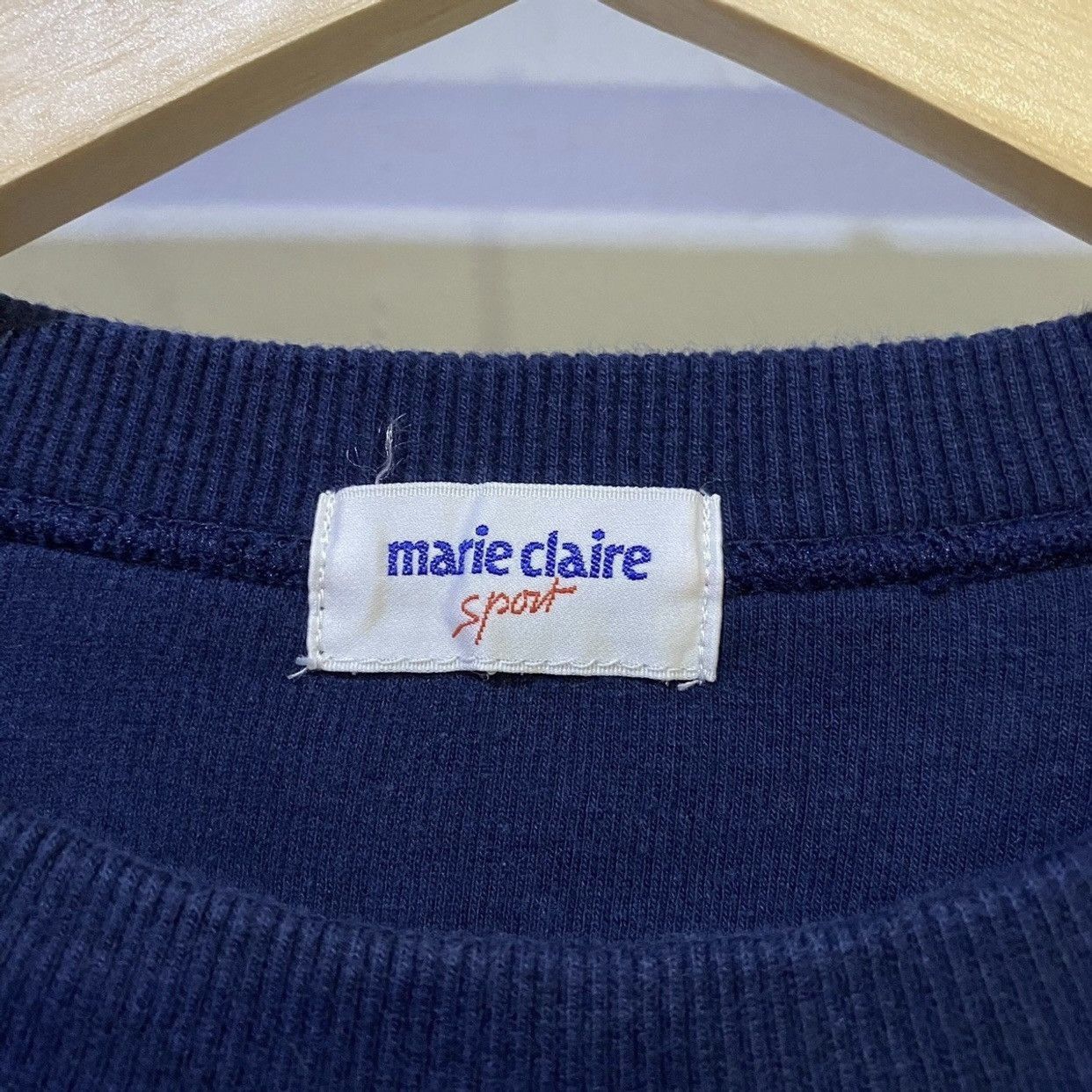 Japanese Brand × Vintage Vintage Marie Claire Sweatshirt Spellout logo Size US M / EU 48-50 / 2 - 4 Thumbnail