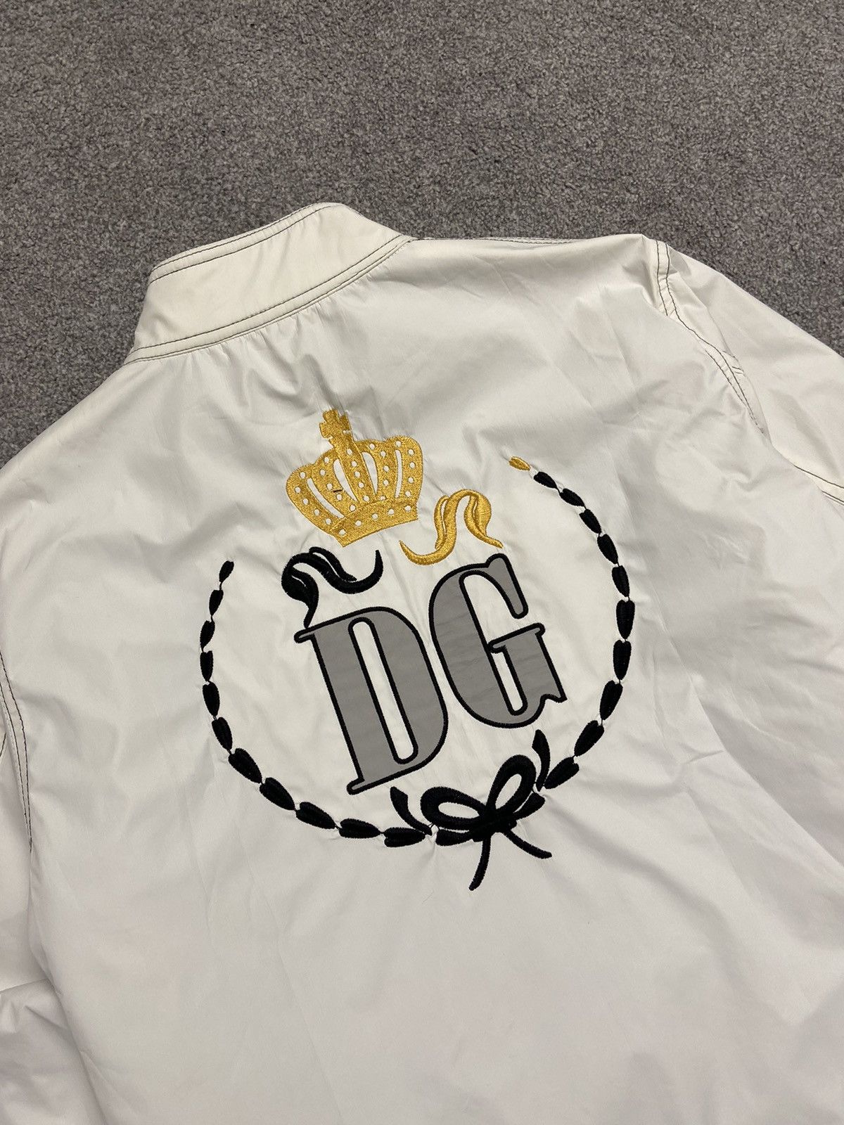 Dolce & Gabbana × Vintage Vintage Dolce & Gabbana Racing Jacket Bomber Big Logo rare Size US M / EU 48-50 / 2 - 6 Thumbnail
