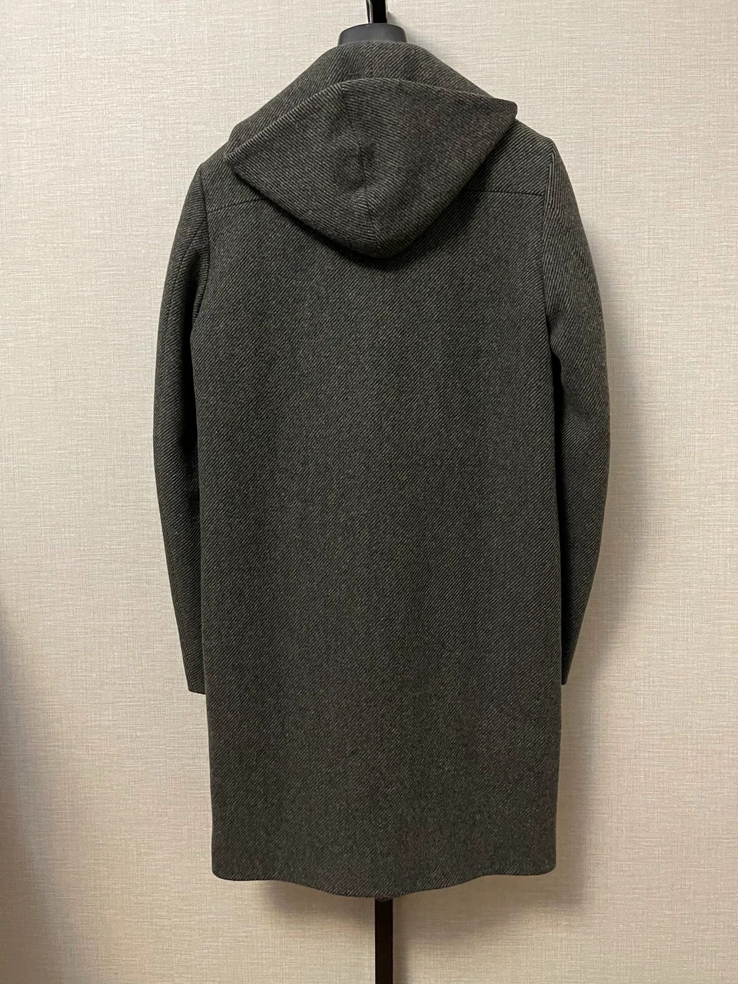 Dior Dior Homme 04AW Twill Wool Collar Hooded Overcoat 44 Size US S / EU 44-46 / 1 - 2 Thumbnail