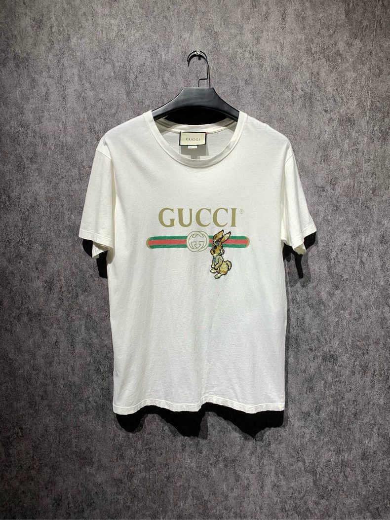 Gucci Gucci Rabbit belt short sleeves 2501-Nextarrow Size US M / EU 48-50 / 2 - 1 Thumbnail