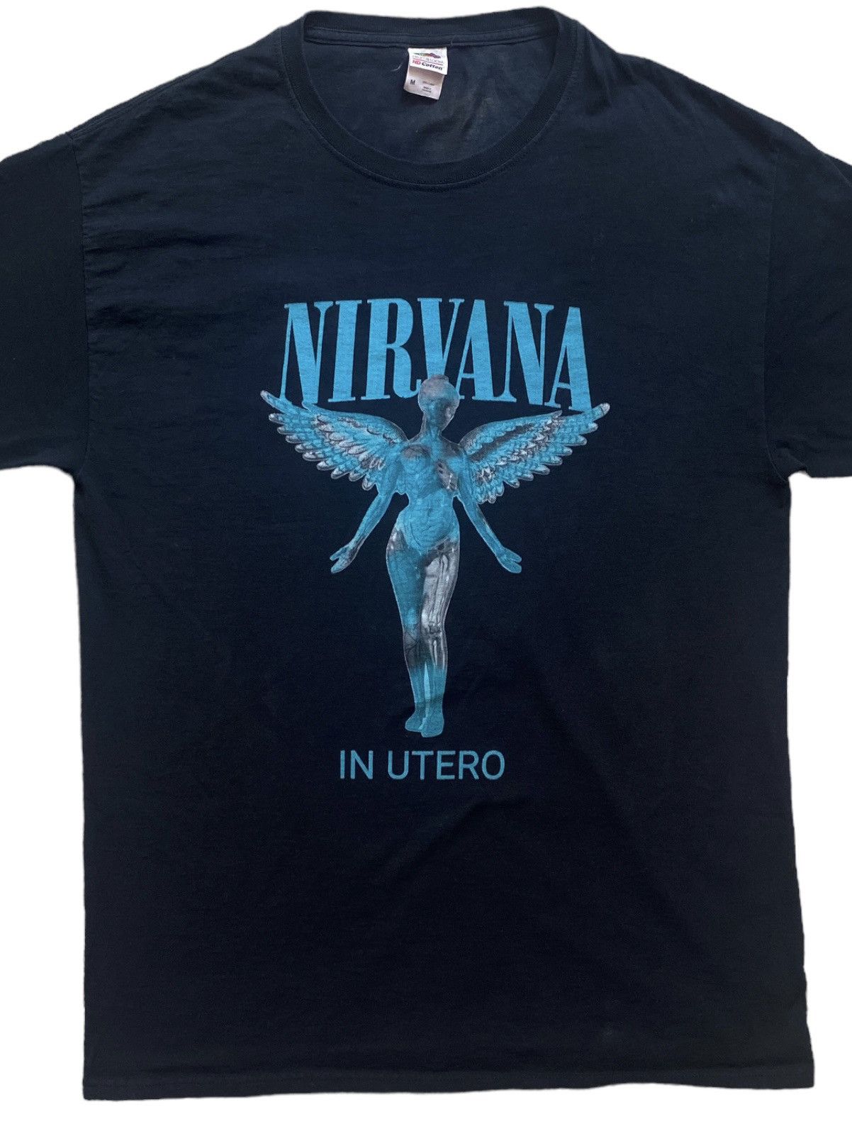 NIRVANA サークル FRUIT OF THE LOOM 黒Tシャツ Fruit Of The Loom Nirvana | Grailed