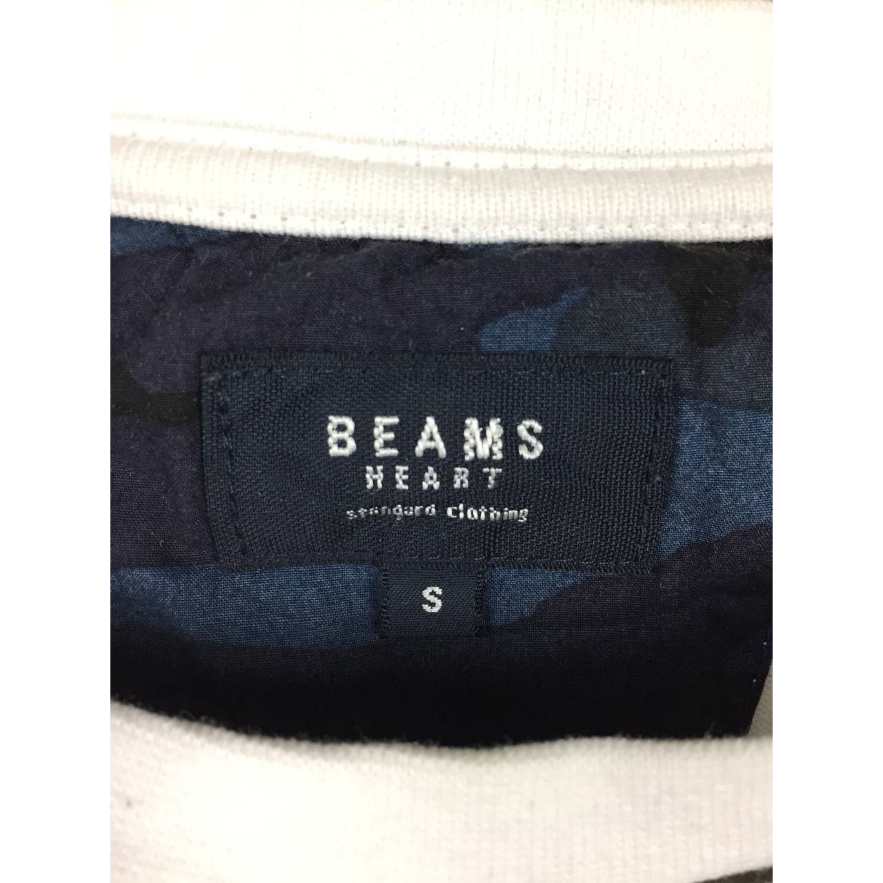 Beams Plus Beams Heart Camo Striped Pocket Longsleeve Tee Size US S / EU 44-46 / 1 - 10 Thumbnail