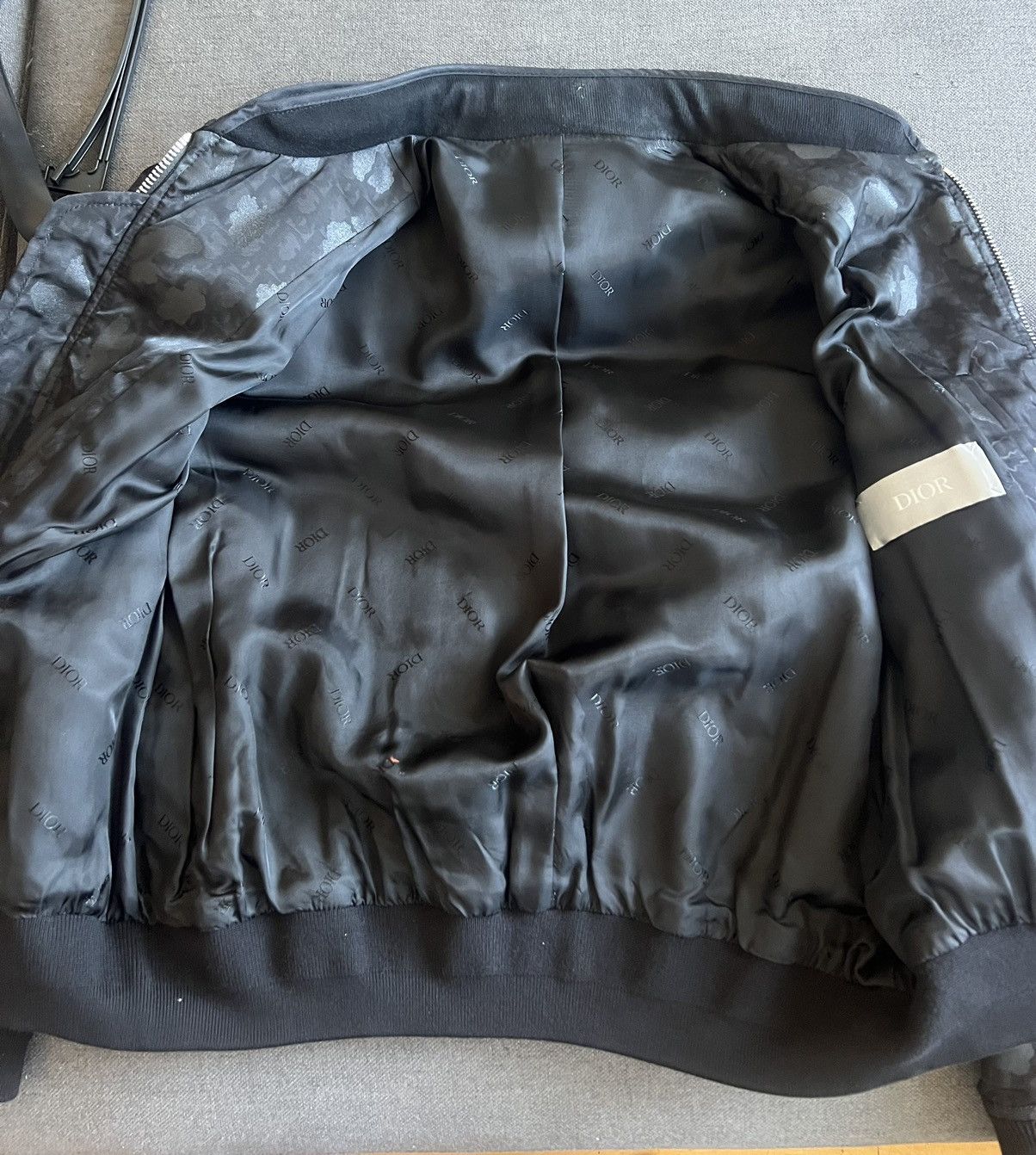 Dior DIOR men Safari Oblique Bomber Jacket Size US M / EU 48-50 / 2 - 6 Thumbnail