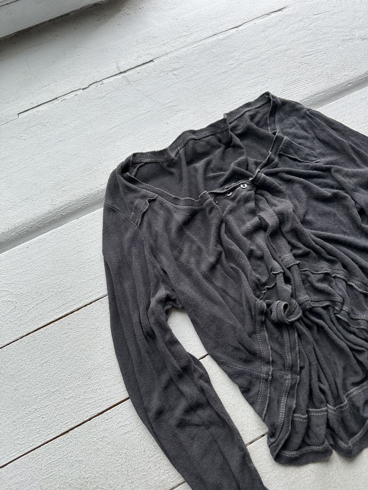 Other 🚨Vintage AVANT-GARDE SWEATER ZIP Y2K gothic IFSIXWASNINE Size XL / US 12-14 / IT 48-50 - 2 Thumbnail