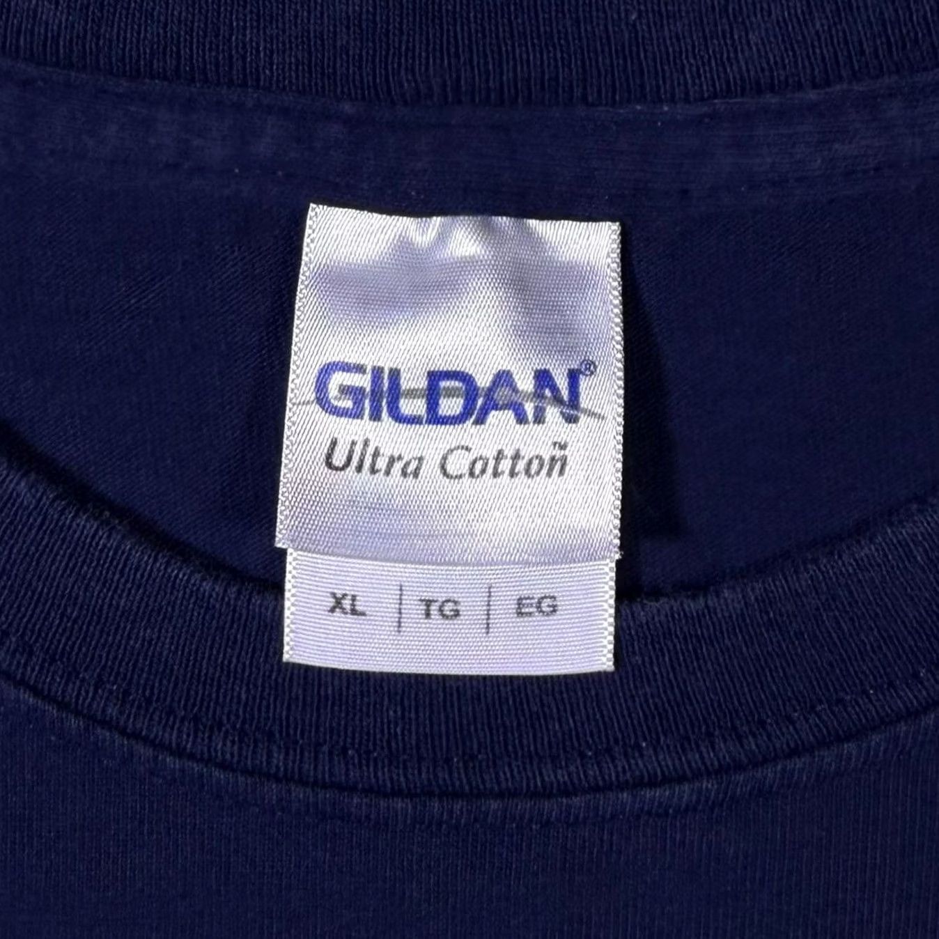 Gildan San Diego Zoo Panda Navy Blue T-Shirt XL Mens Short Sleeve Cotton 100% Gildan Size US XL / EU 56 / 4 - 3 Thumbnail
