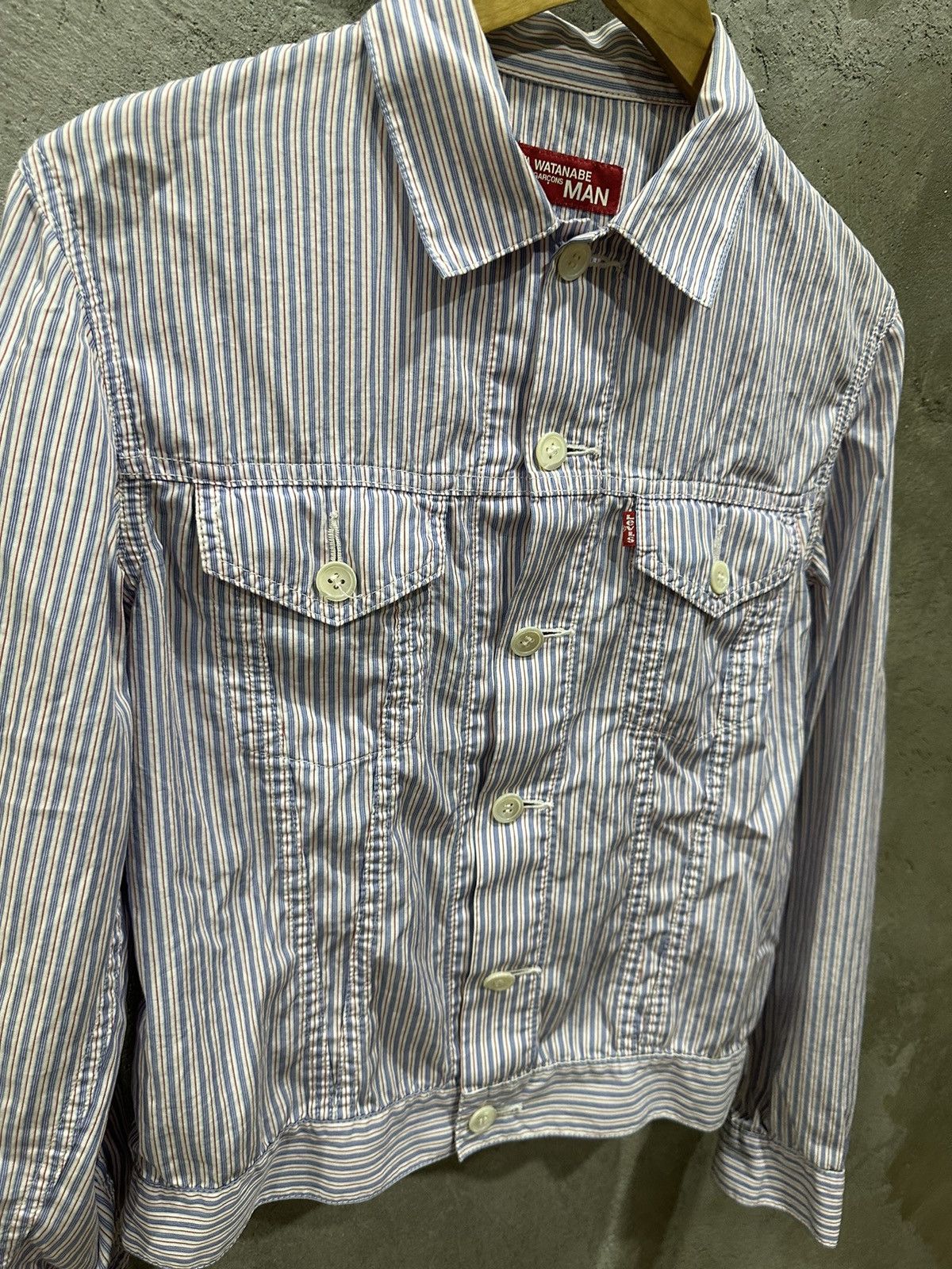 Comme des Garcons AW2002 Junya Watanabe CDG X Levis Hickory Light Jacket Size US M / EU 48-50 / 2 - 19 Thumbnail
