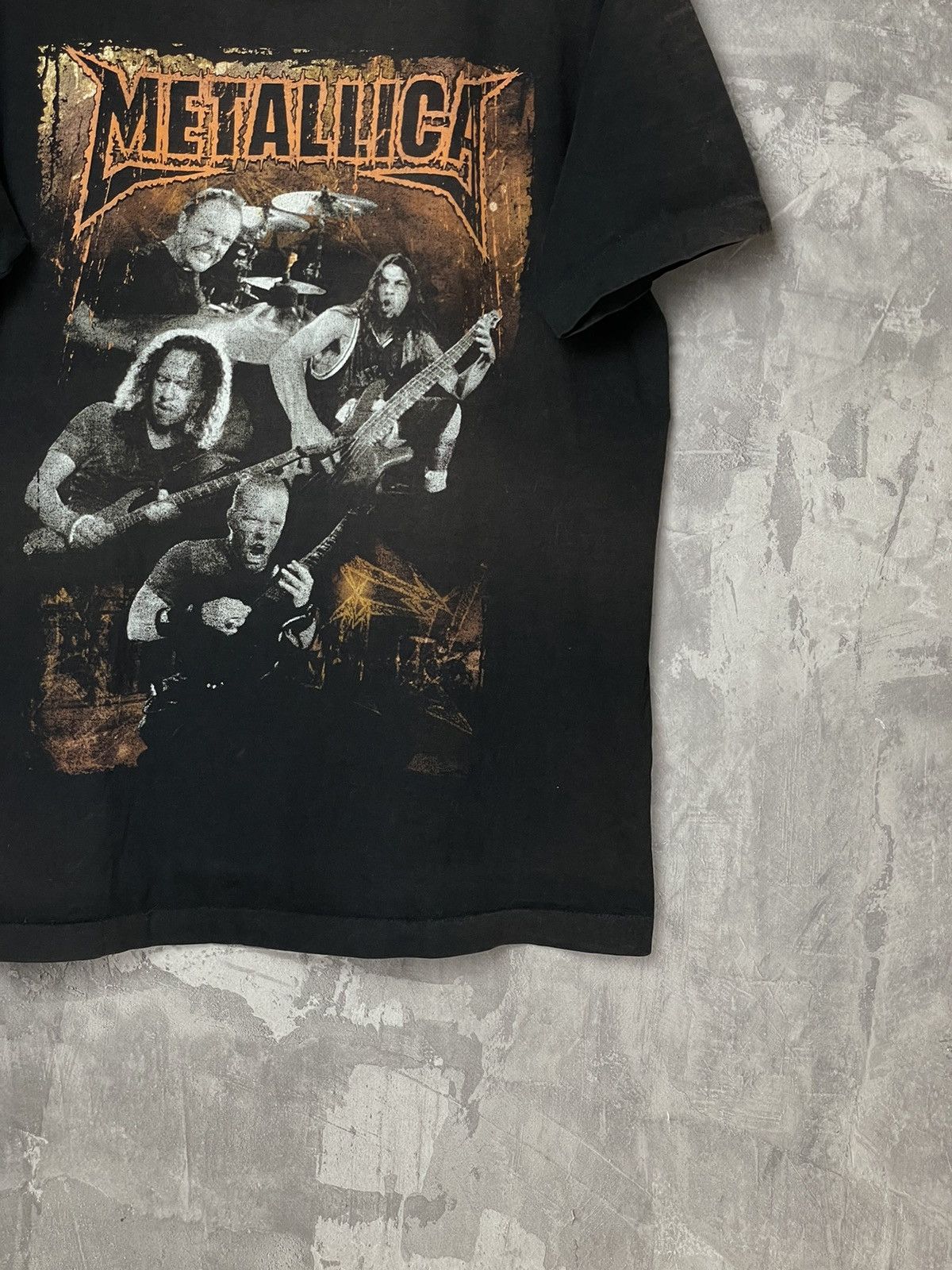 Band Tees × Metallica Metallica Graphic Y2K Faded Distressed Punk Band 90s t-shirt Size US M / EU 48-50 / 2 - 7 Thumbnail
