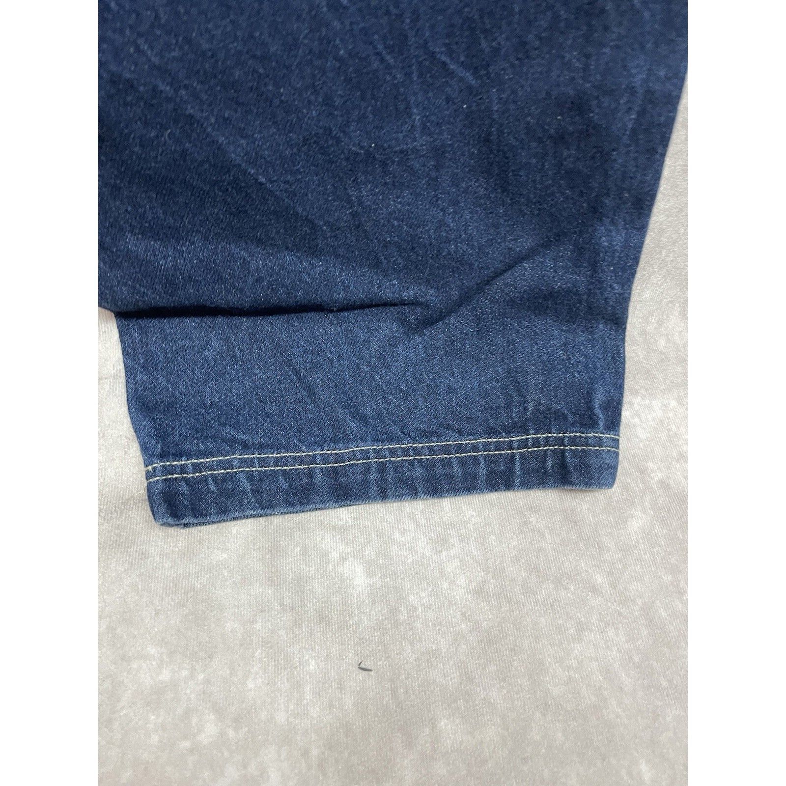 Fubu VTG Y2K Fubu Jeans Carpenter Blue Baggy Faded Hip Hop Size 3 Size US 34 / EU 50 - 9 Thumbnail