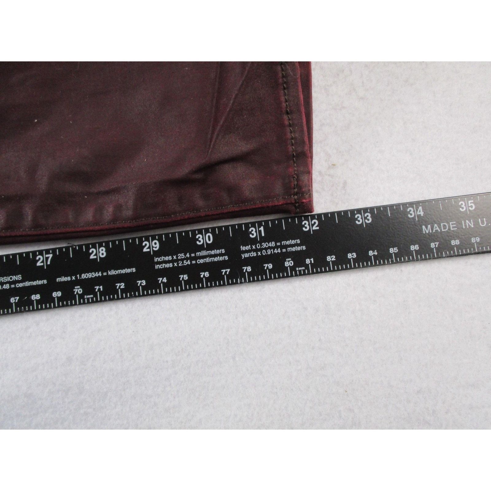 Rock & Republic Rock & Republic Jeans Womens 31 Dark Red Skinny Slim Coated Size 31" - 16 Thumbnail