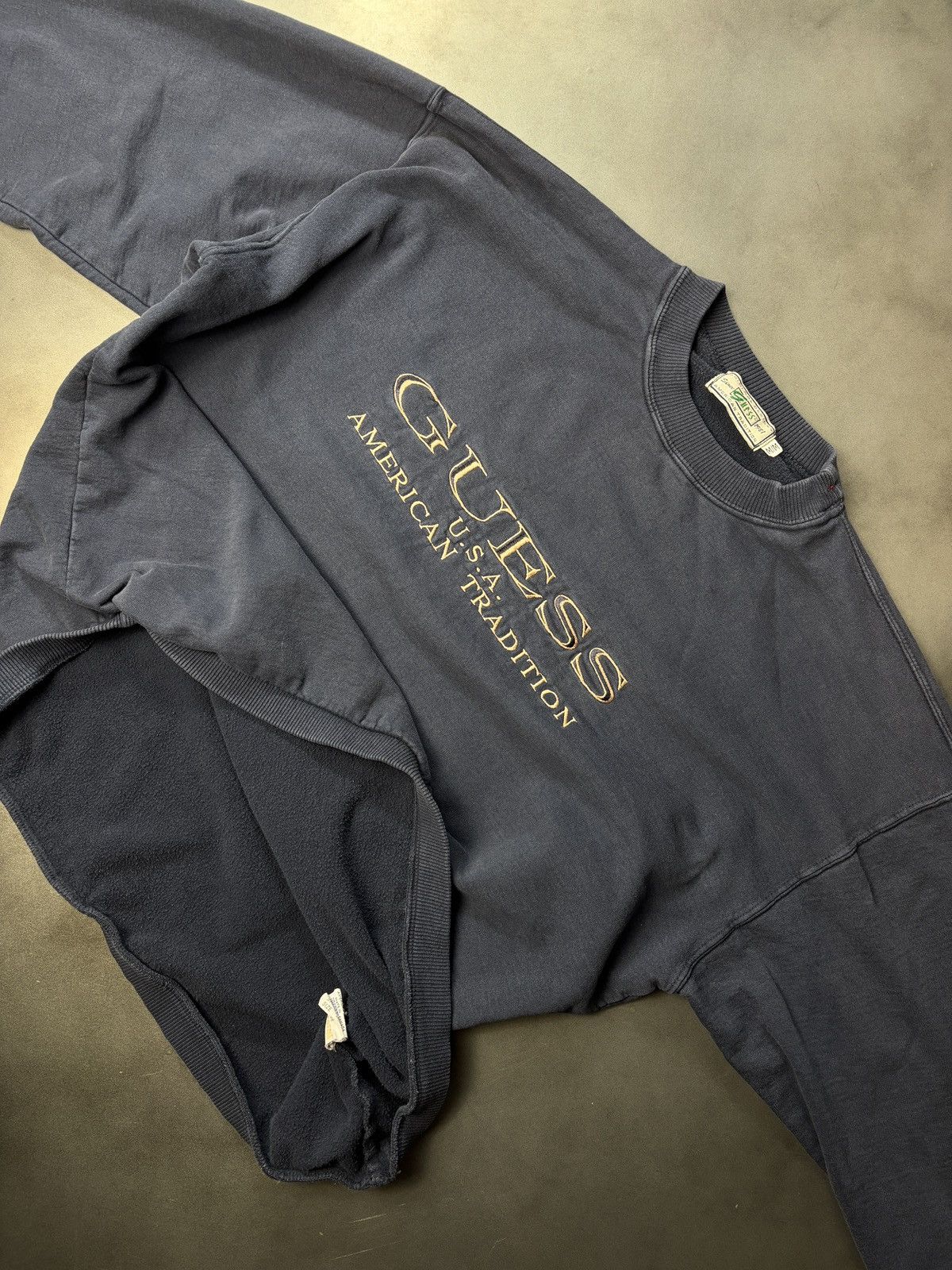 Guess × Vintage Vintage Guess Jeans Sweatshirt Marciano 1980s 1990s USA Crew Size US M / EU 48-50 / 2 - 1 Thumbnail