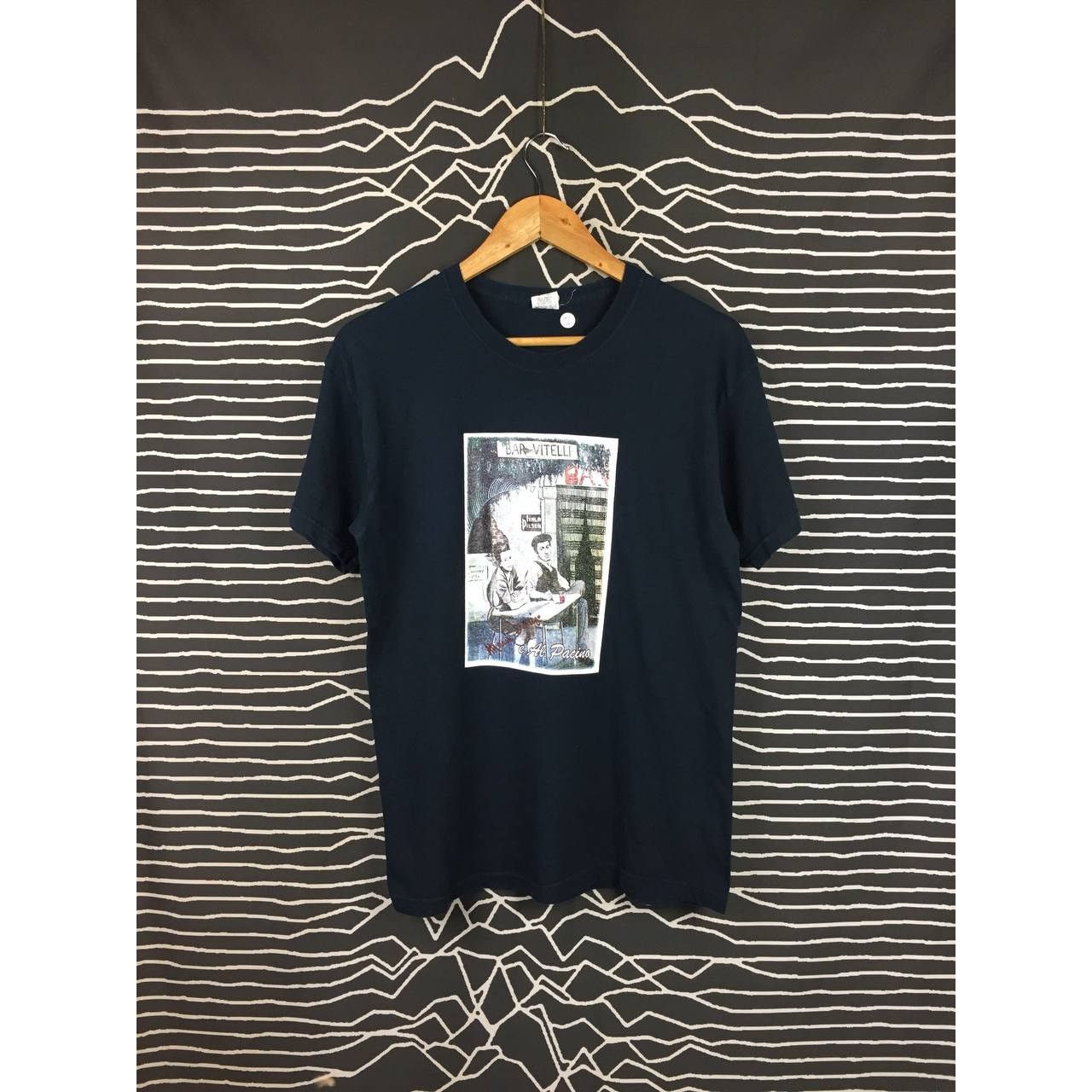 Vintage Al Pacino Maria D'Arrigo Bar Vitelli The Godfather Movie Tee Size US M / EU 48-50 / 2 - 1 Thumbnail