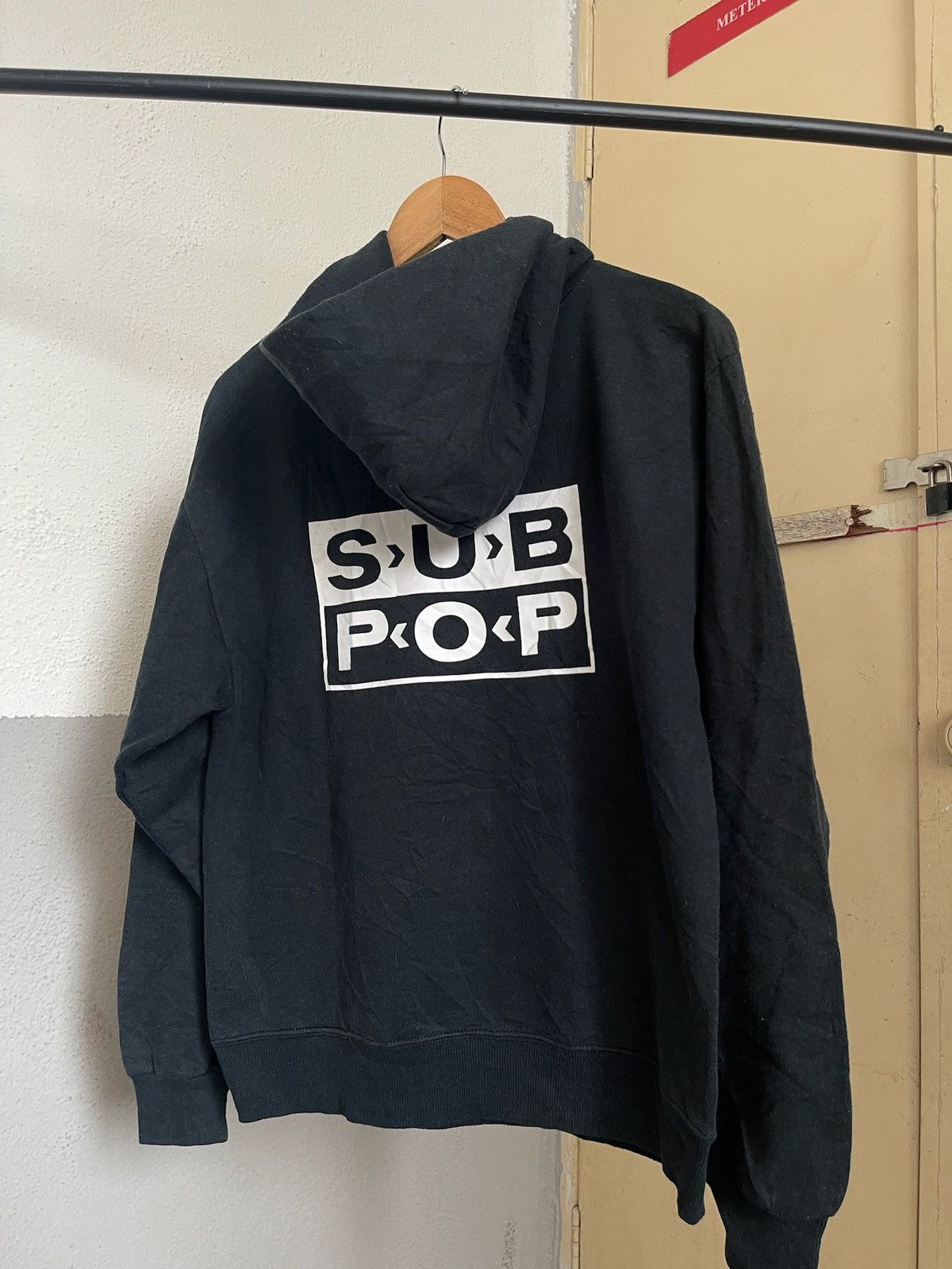 Band Tees × Vintage Vintage Sub Pop Unemployed Grunge Hoodie Size US S / EU 44-46 / 1 - 2 Thumbnail