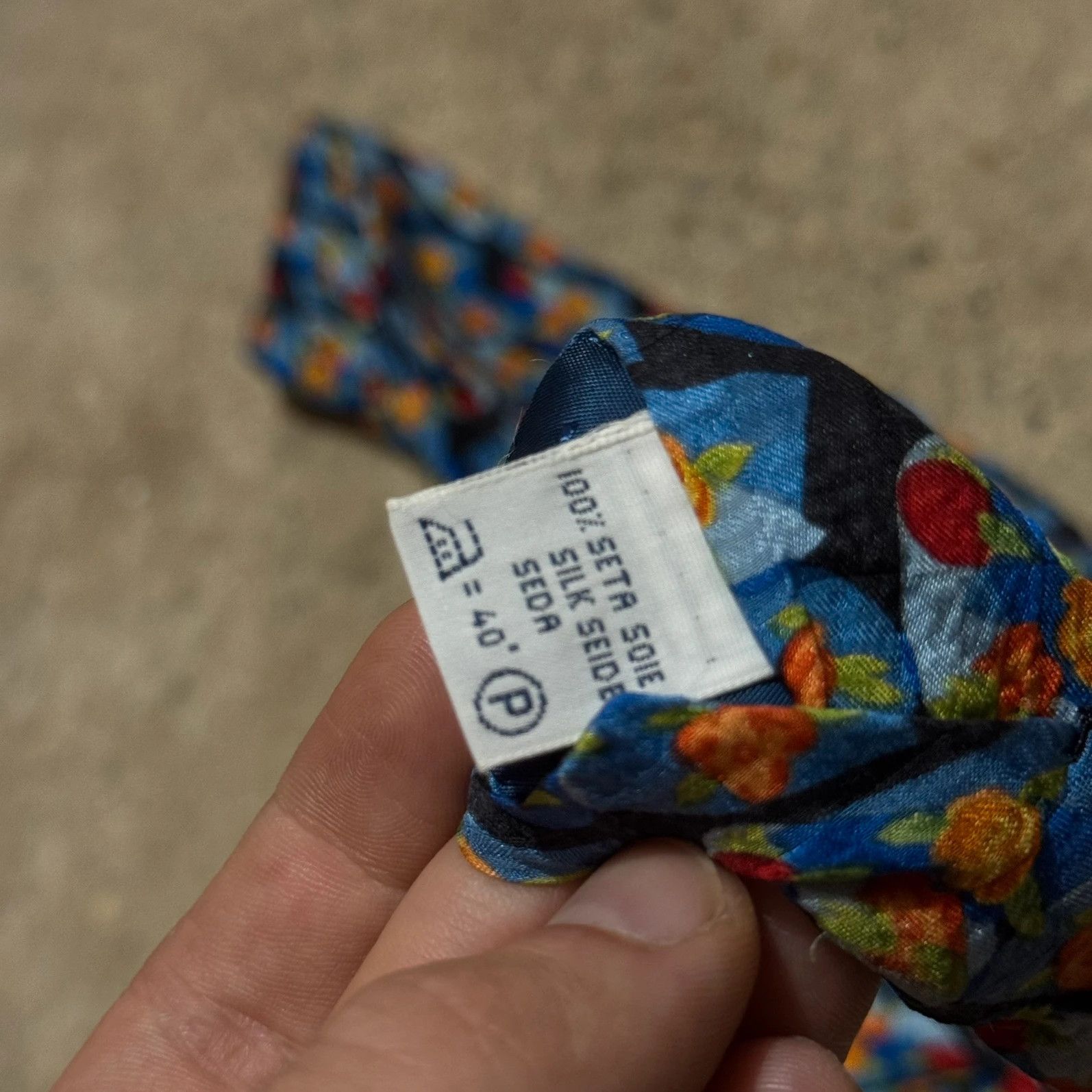 Givenchy Vintage Givenchy floral silk tie Size ONE SIZE - 6 Thumbnail