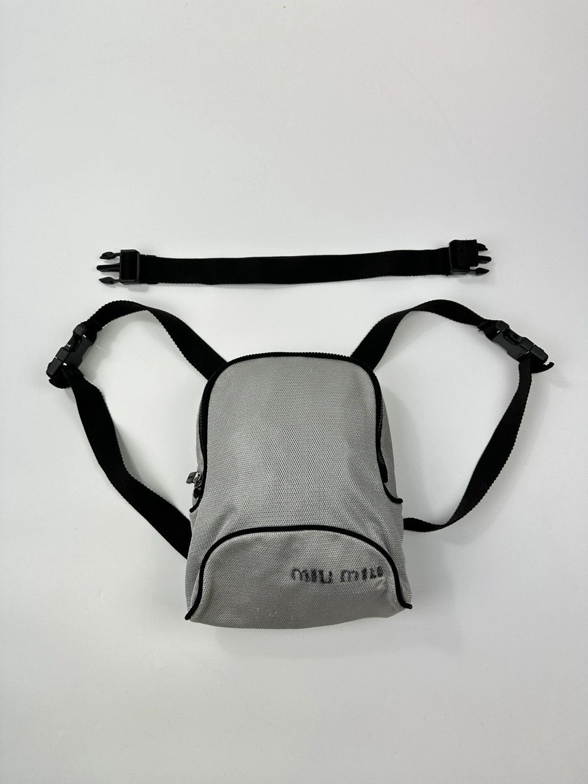 Miu Miu × Prada miu miu SS99 holster bag/ chest rig | Grailed
