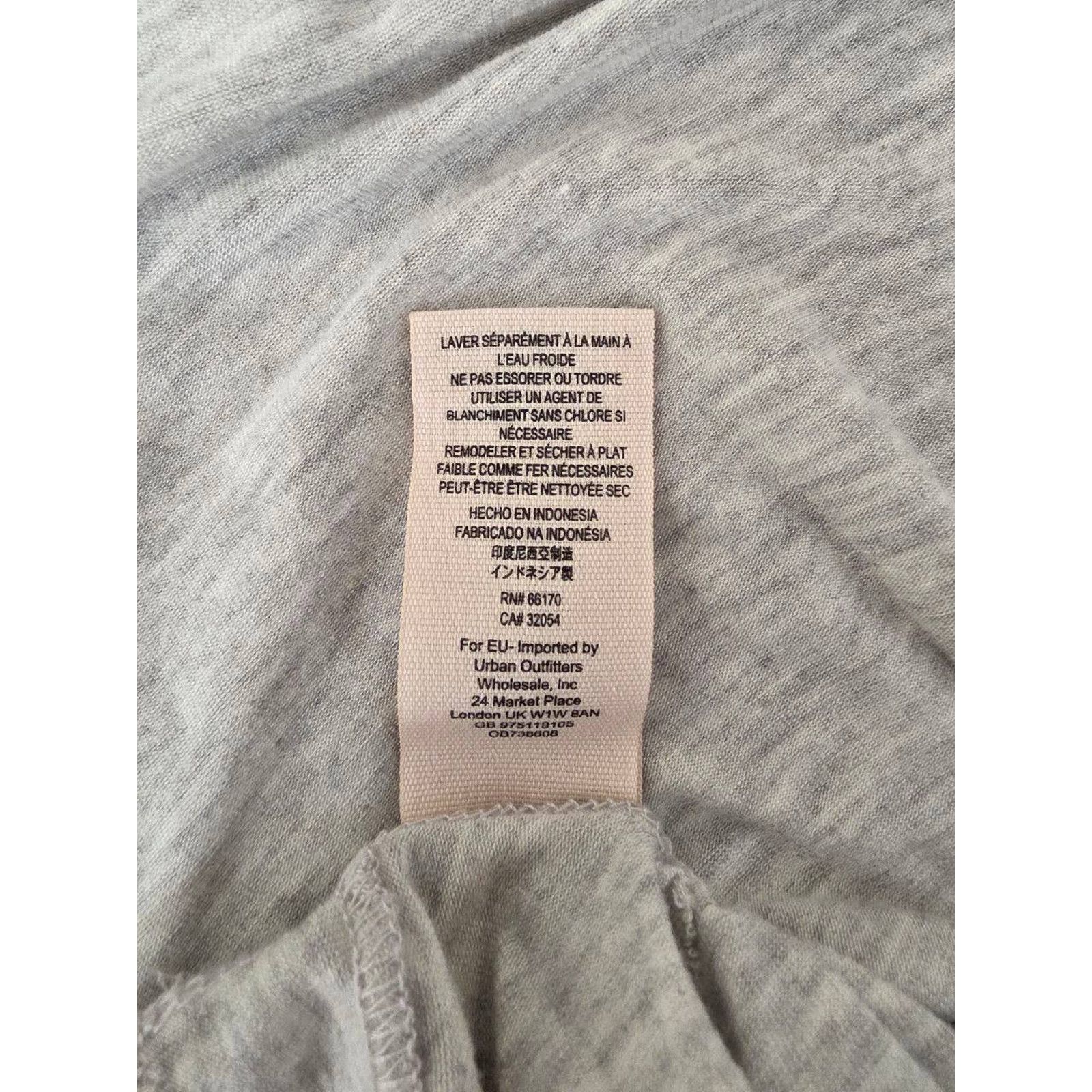 & Other Stories Free People Comfy Oversized Tee Gray M A001389 Size M / US 6-8 / IT 42-44 - 9 Thumbnail