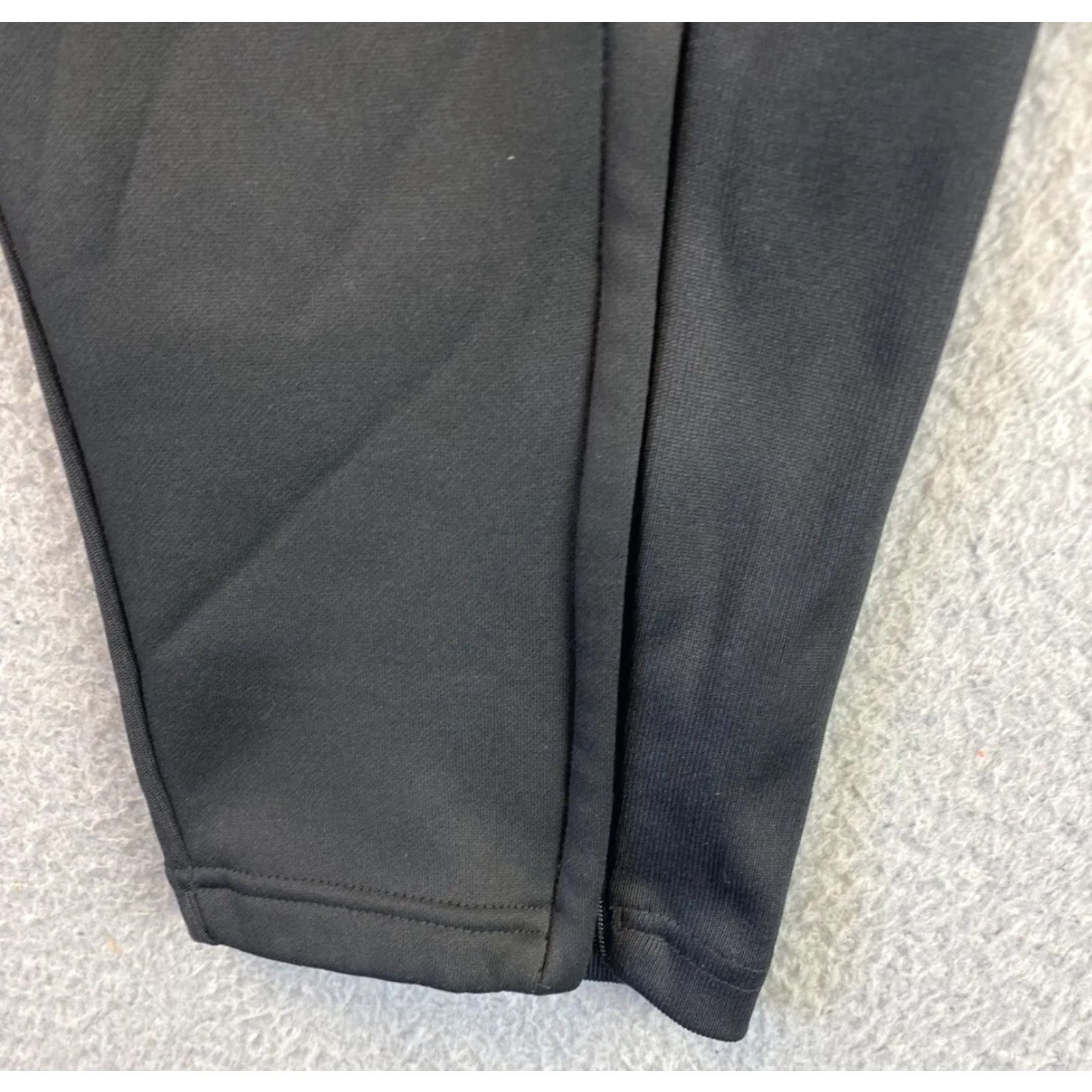 Adidas adidas Men Track Pants Joggers Sz S Black Zip Ankles Pockets Stripes /31-74 Size US 29 - 5 Thumbnail