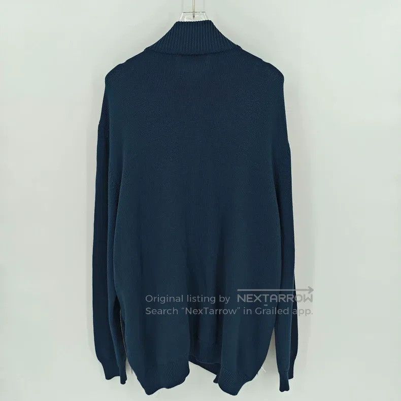 Hermes Hermes Blue wool knitted jacket Size US XXL / EU 58 / 5 - 2 Thumbnail