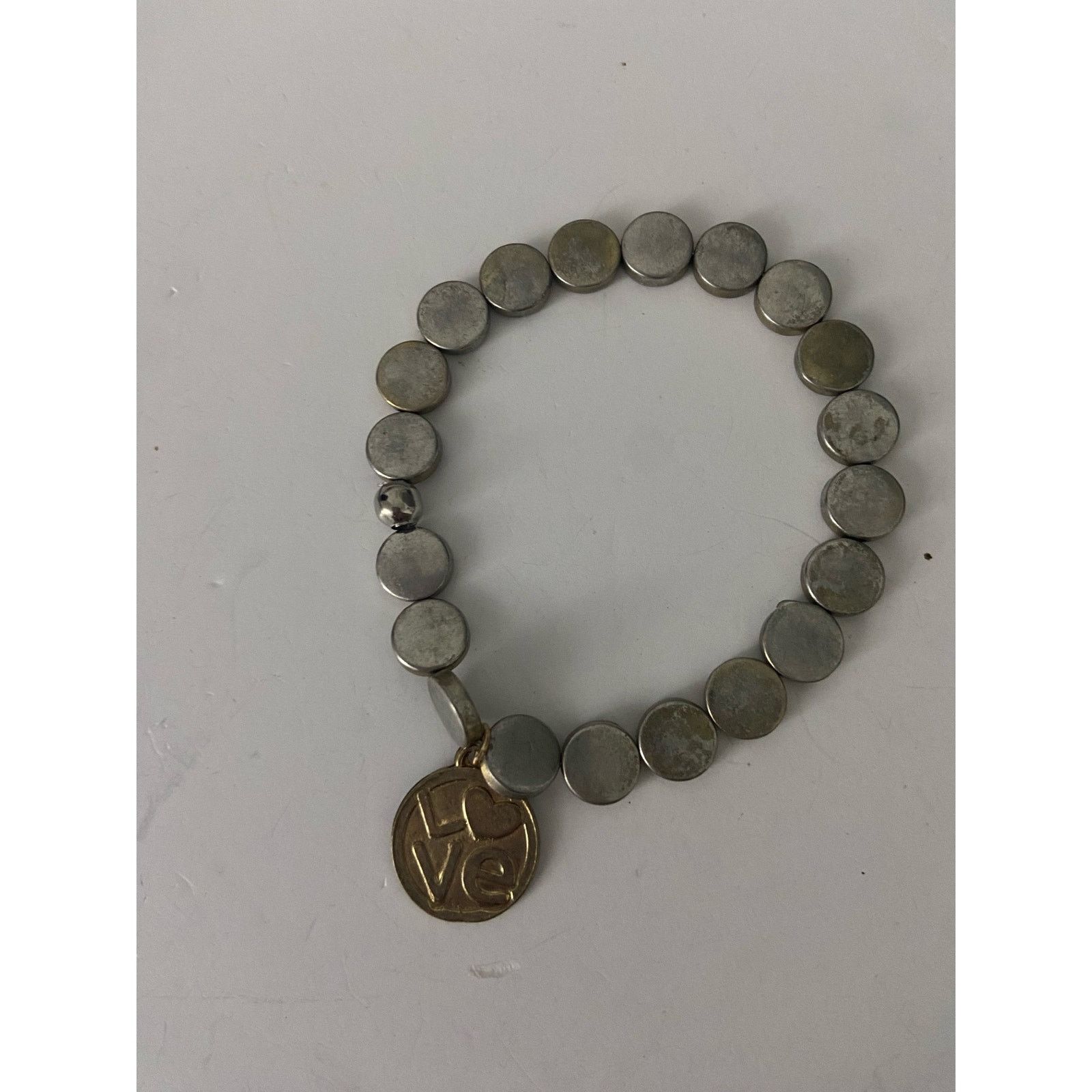 Handmade metal bead bracelet Size ONE SIZE - 3 Thumbnail