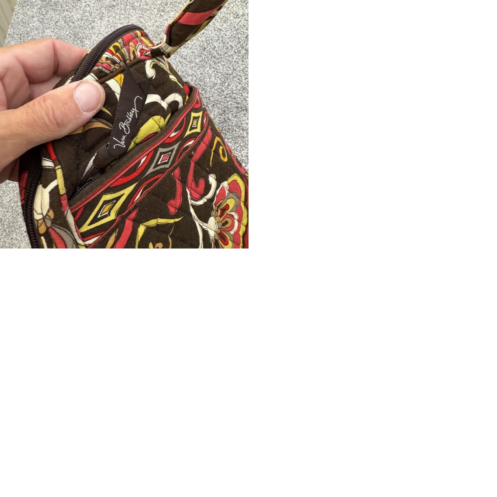 Vera Bradley Vera Bradley Laptop Bag Womens Large Floral Quilted Briefcase Carry Case Size ONE SIZE - 9 Thumbnail