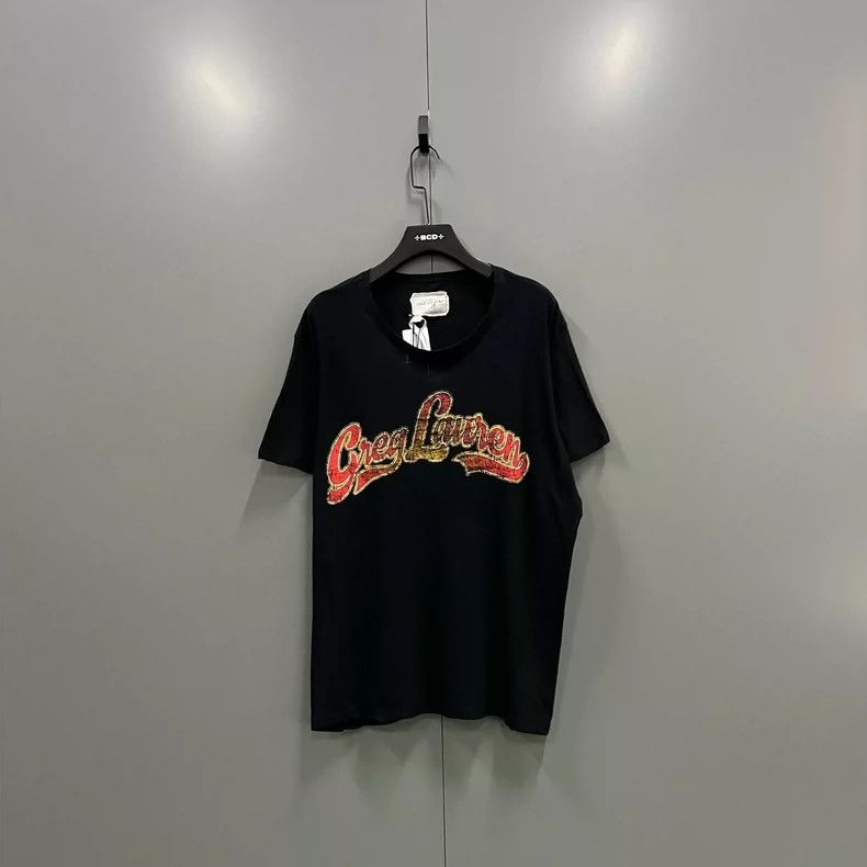Greg Lauren greg laurenMake old logo printed short sleeves 2506-Nextarr Size US M / EU 48-50 / 2 - 1 Thumbnail