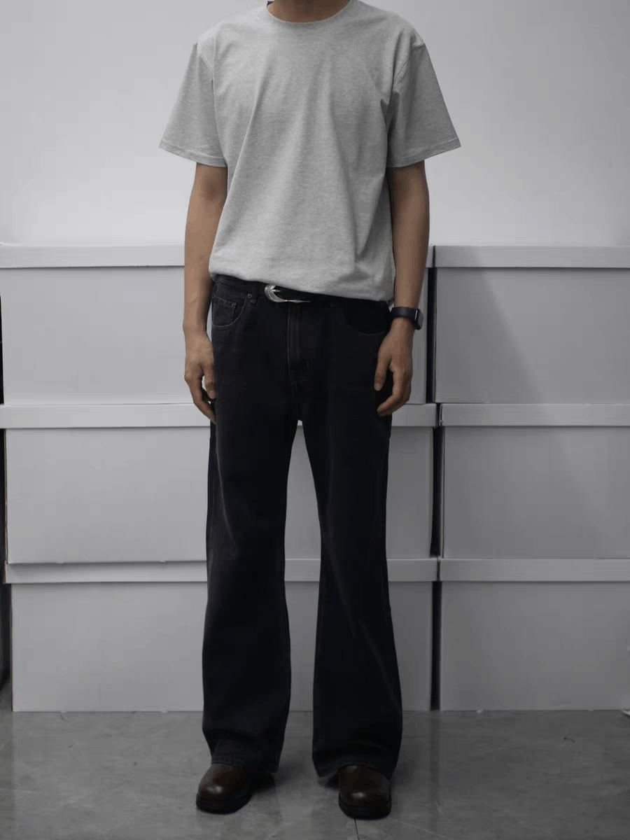 Jean × Vintage Utility washed faded cleanfit yuppie loose baggy jeans Size US 34 / EU 50 - 6 Thumbnail