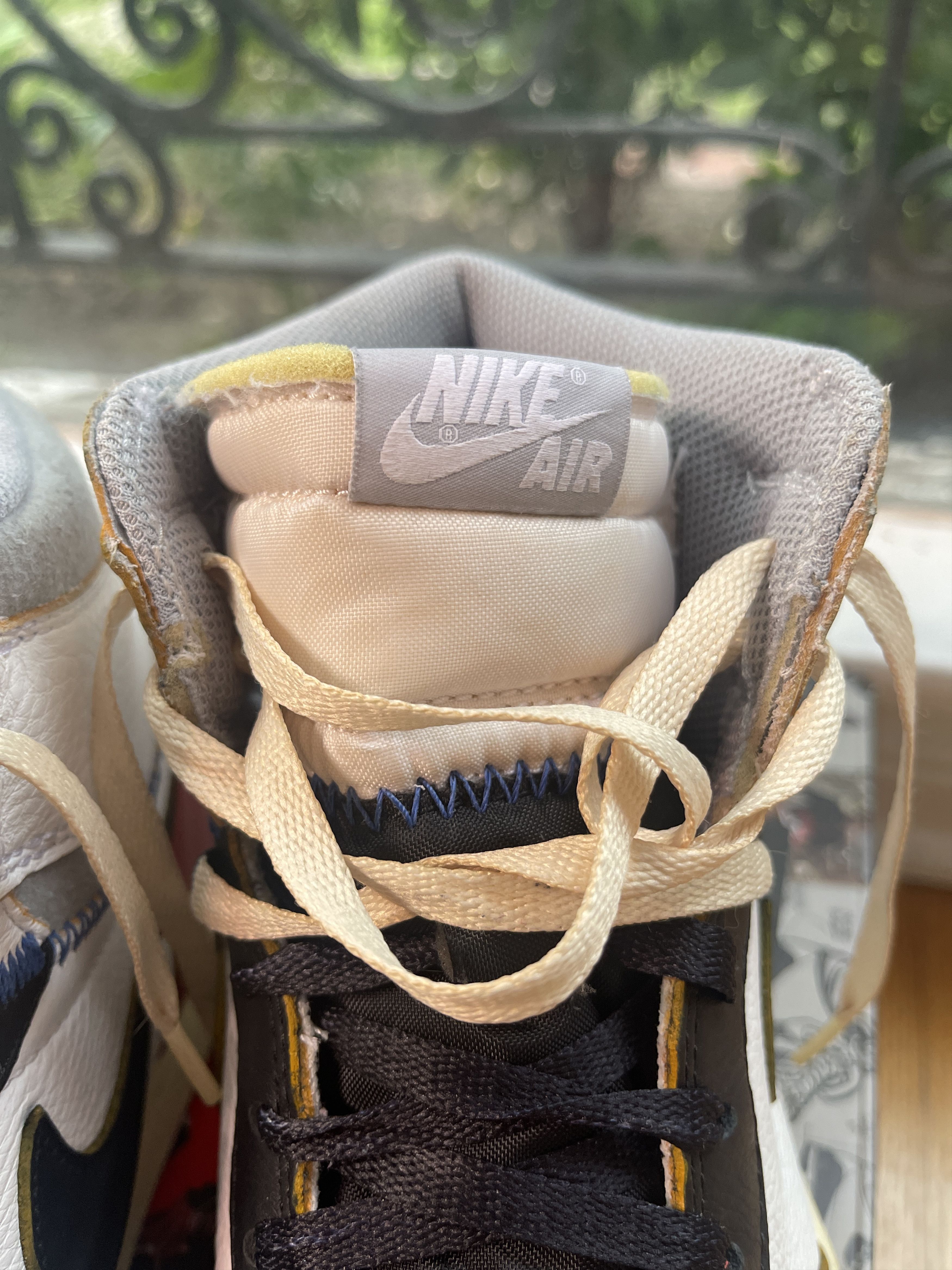 Jordan Brand × Union LA Jordan 1 Retro High Union Black Toe Size 12.5 Size US 12.5 / EU 45-46 - 8 Thumbnail