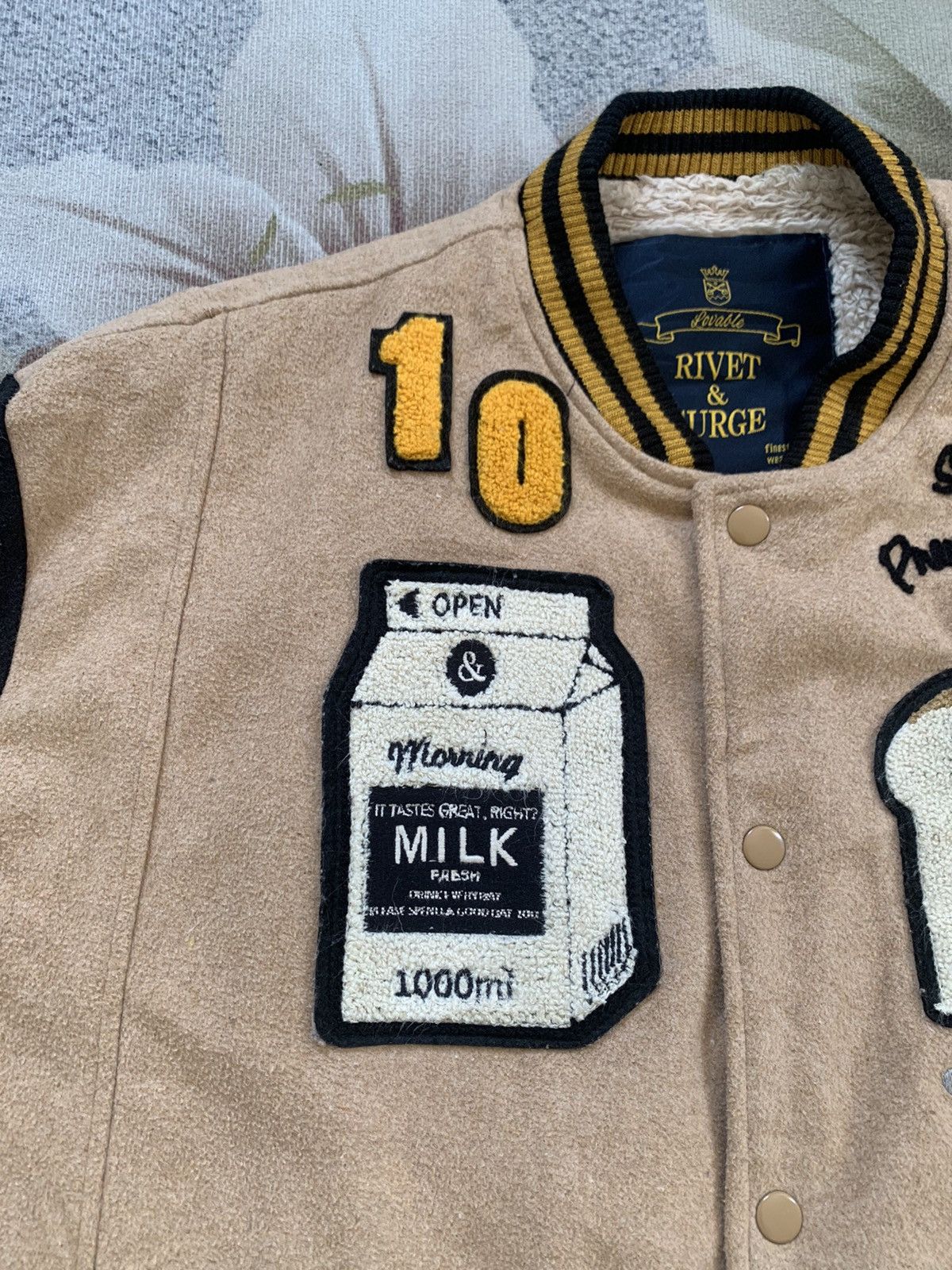 Japanese Brand Rivet & Surge Expanded Design Varsity Jacket Size US M / EU 48-50 / 2 - 5 Thumbnail