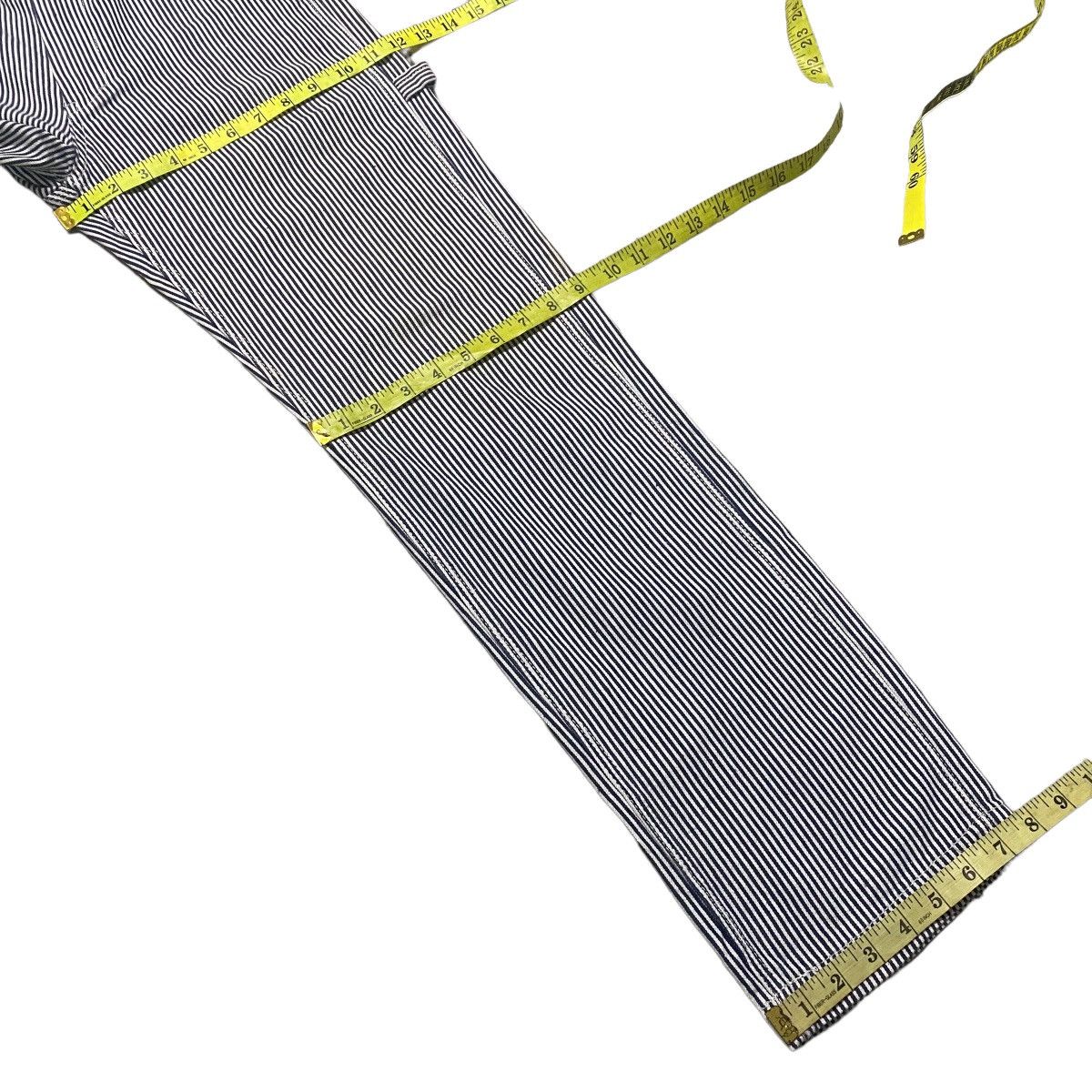 Ciaopanic Japanese Brand CIAOPANIC Hickory Carpenter Pants Slim Fit Size US 29 - 21 Thumbnail