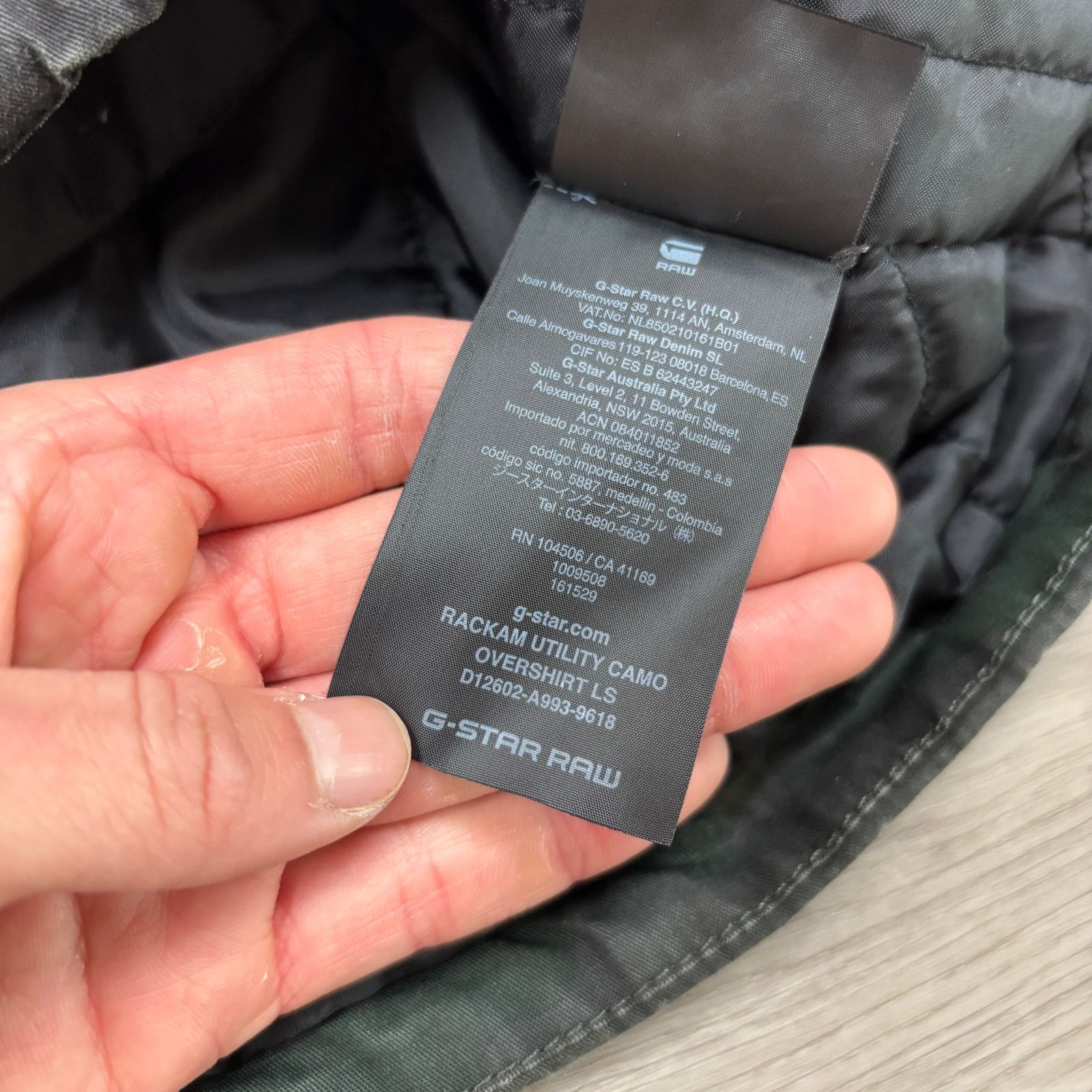 G-Star G Star Raw Rackam Utility Camo Overshirt Jacket Men's Medium Size US M / EU 48-50 / 2 - 9 Thumbnail