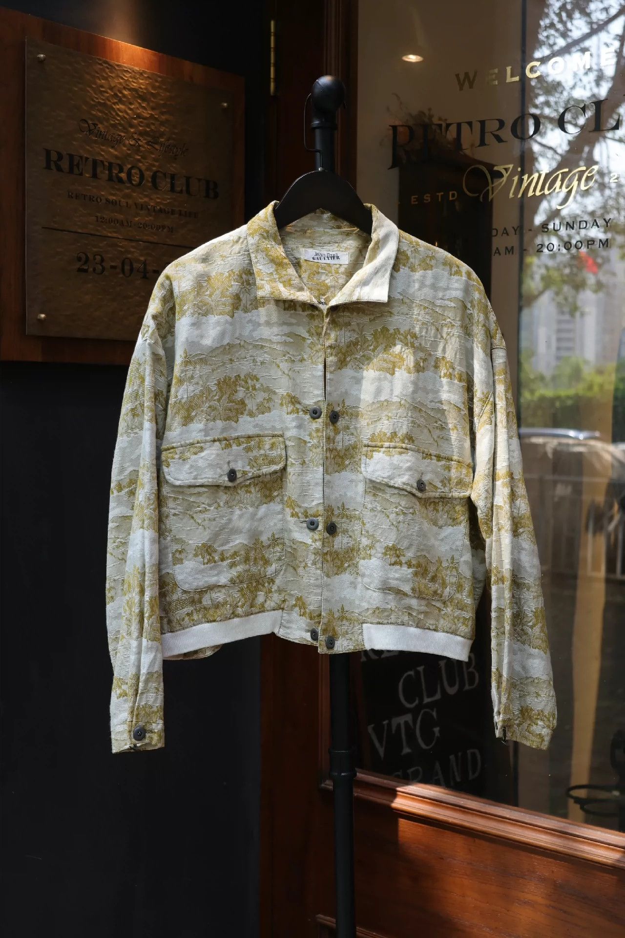 Jean Paul Gaultier Jean Paul Gaultier Coconut grove jacquard jacket Size US S / EU 44-46 / 1 - 1 Thumbnail
