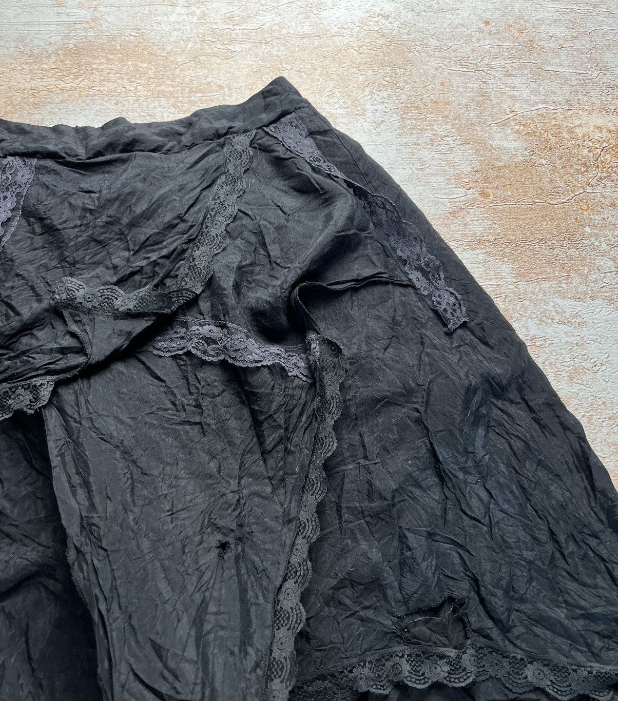 Japanese Brand × Vintage Vintage asymmetrical Japanese flare skirt Size 28" / US 6 / IT 42 - 7 Thumbnail