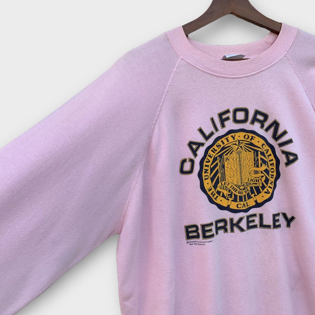 Hanes Rare! Vintage 80s California Berkeley University Sweatshirt Size XL / US 12-14 / IT 48-50 - 3 Thumbnail