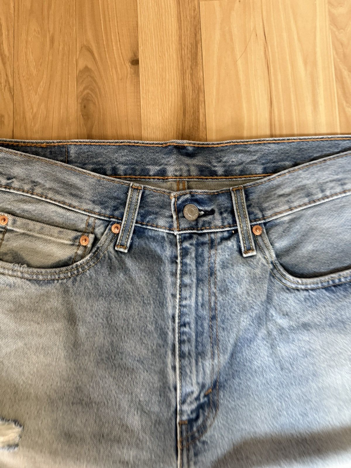 Levi's Levis distressed shorts Size US 34 / EU 50 - 3 Thumbnail