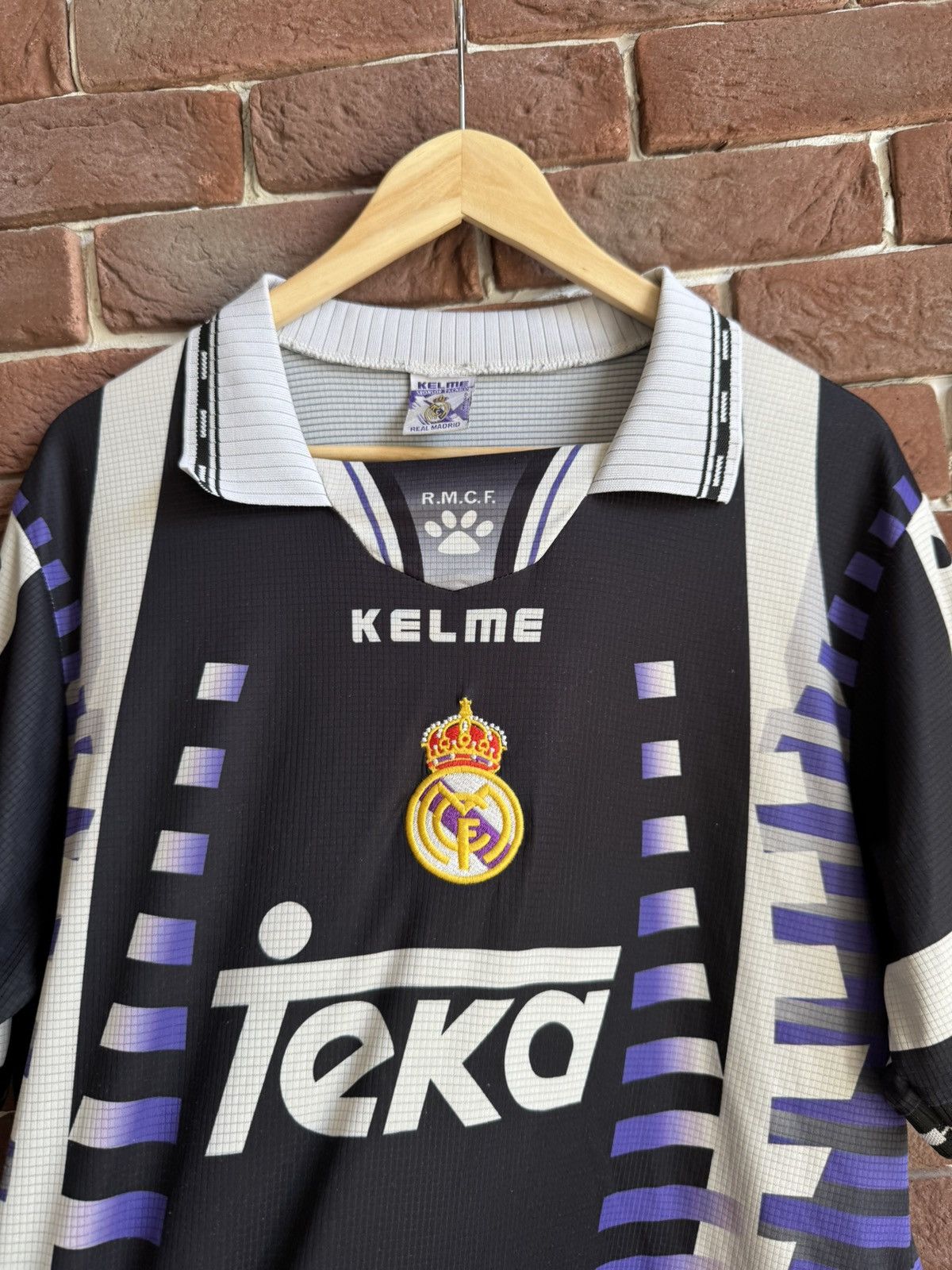 Other Rare Vintage 1997 Adidas Real Madrid Football Jersey L Size US M / EU 48-50 / 2 - 4 Thumbnail