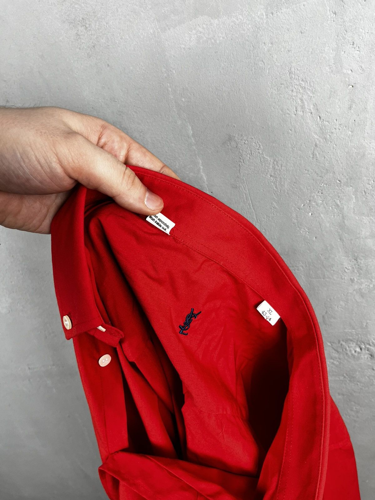 Vintage × Yves Saint Laurent yves saint laurent shirt vintage Size US XL / EU 56 / 4 - 10 Thumbnail