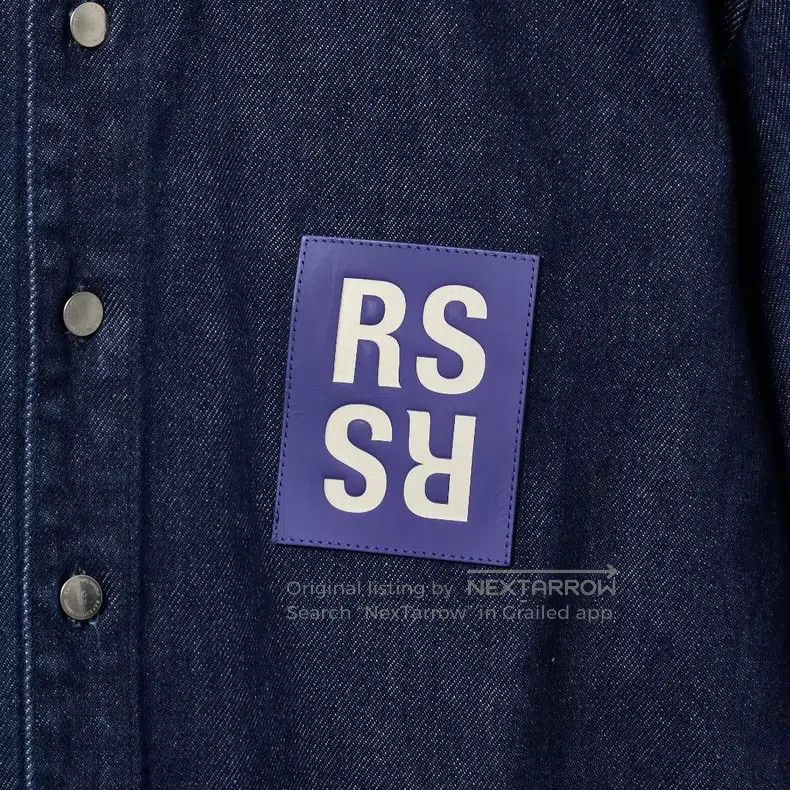 Raf Simons Raf Simons Unisex denim logo shirt Size US S / EU 44-46 / 1 - 3 Thumbnail