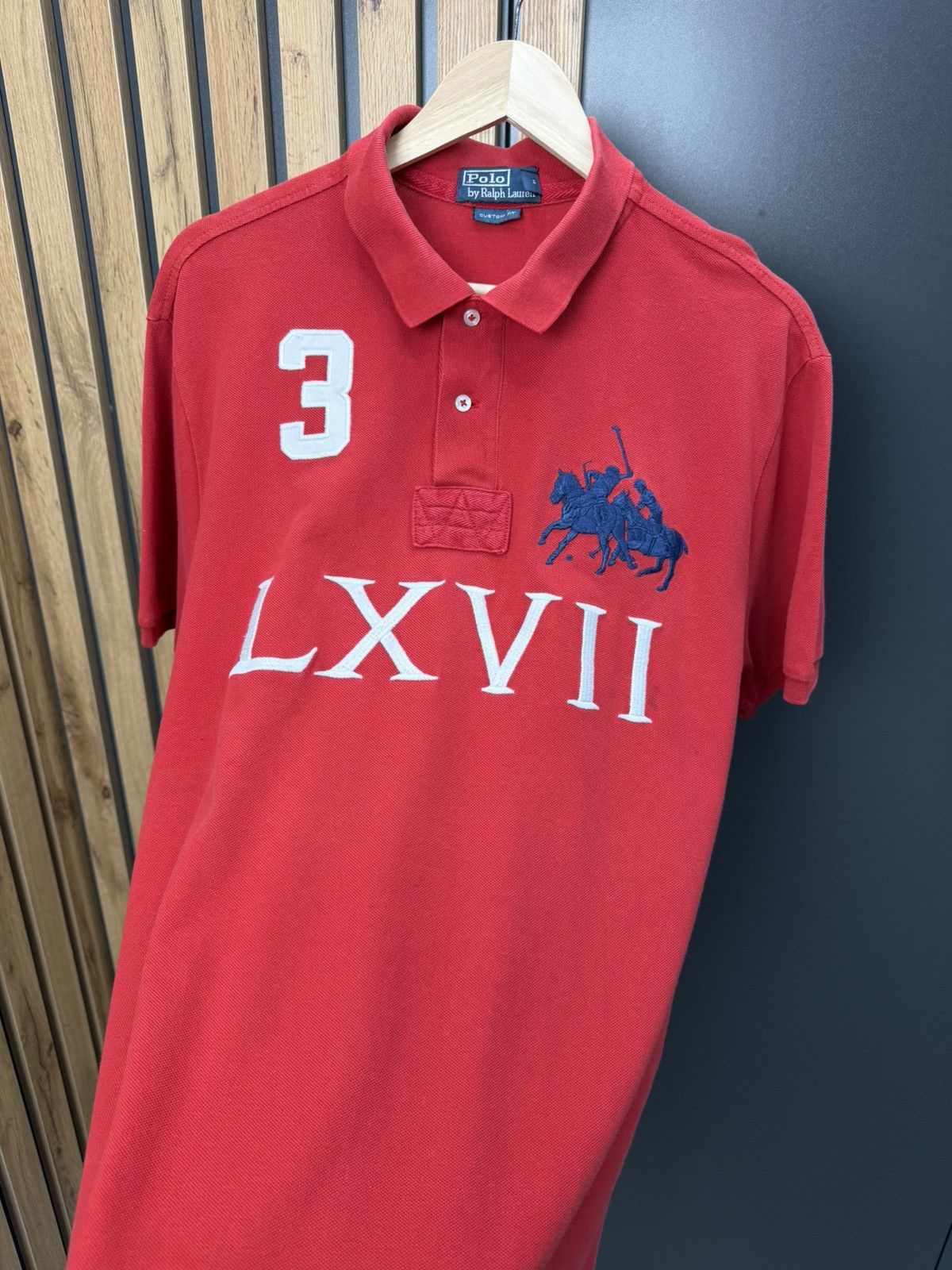 Polo Ralph Lauren Polo Ralph Lauren Big Pony LXVII Polo Shirt Red XL Size US XL / EU 56 / 4 - 9 Thumbnail