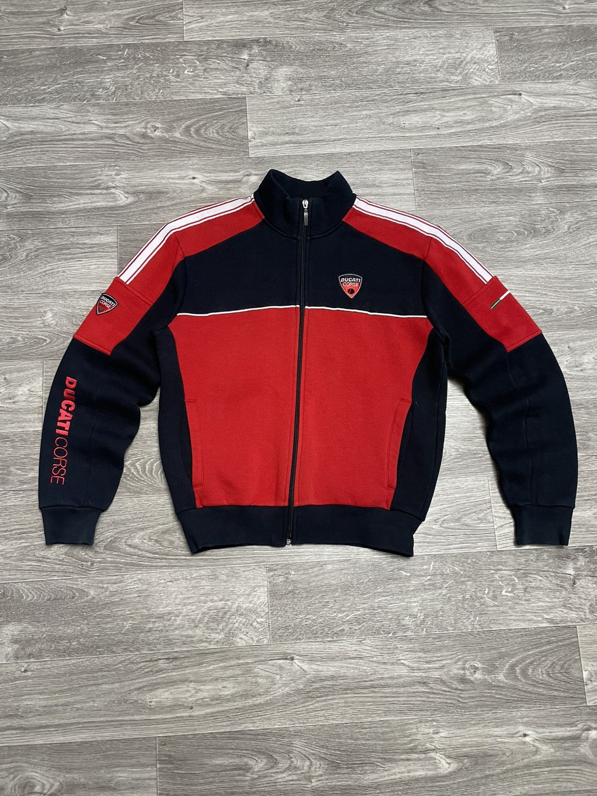 Ducati Vintage Ducati Corse Racing Team Zip Jacket Size US M / EU 48-50 / 2 - 1 Thumbnail