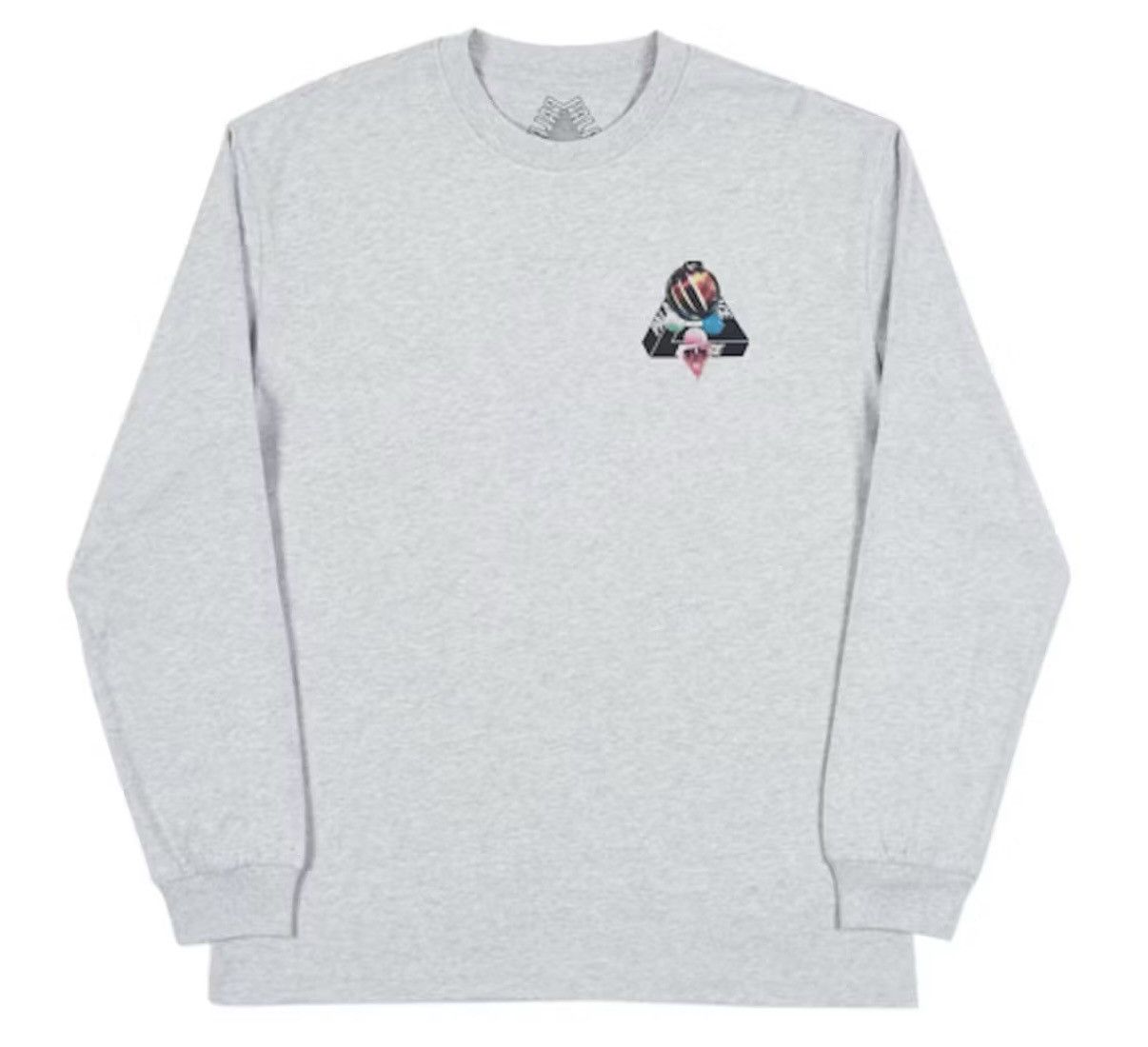 Palace Palace Sans Ferg Long-Sleeve Grey Size US S / EU 44-46 / 1 - 2 Thumbnail
